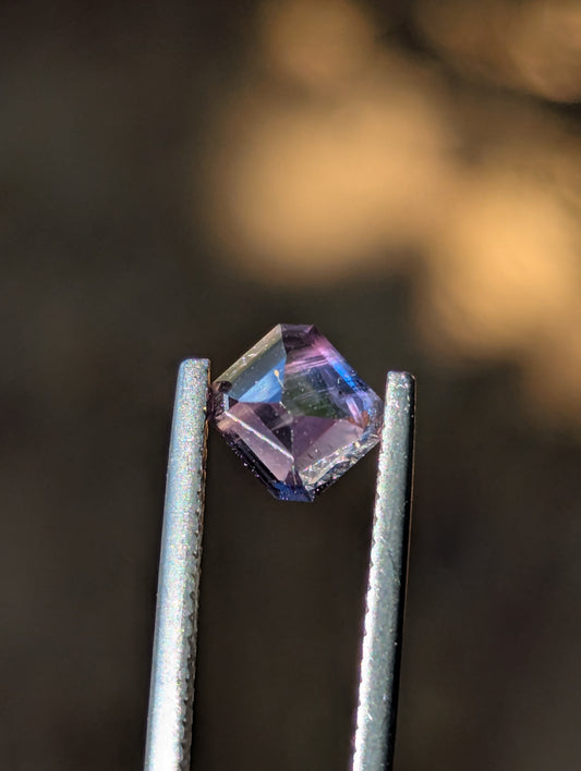 Natural Bi-Color Sapphire 1.11ct – Eye Clean | Sri Lanka Origin