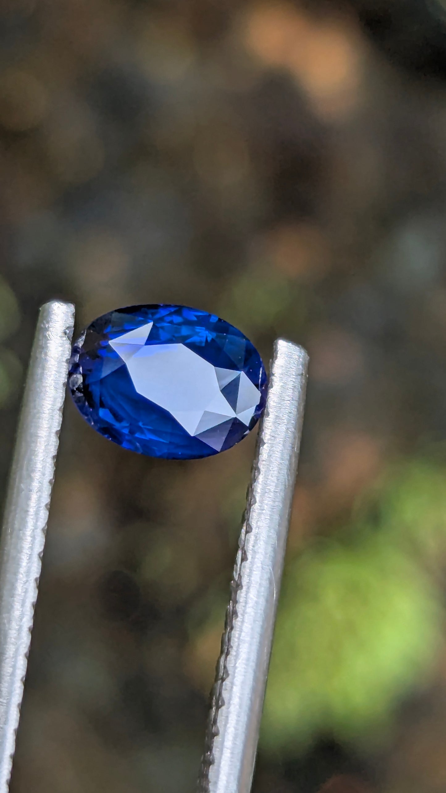 Natural Royal Blue Sapphire 0.76 Ct Oval – Heated Ceylon Sapphire | Eye Clean | 6.4 × 4.9 mm