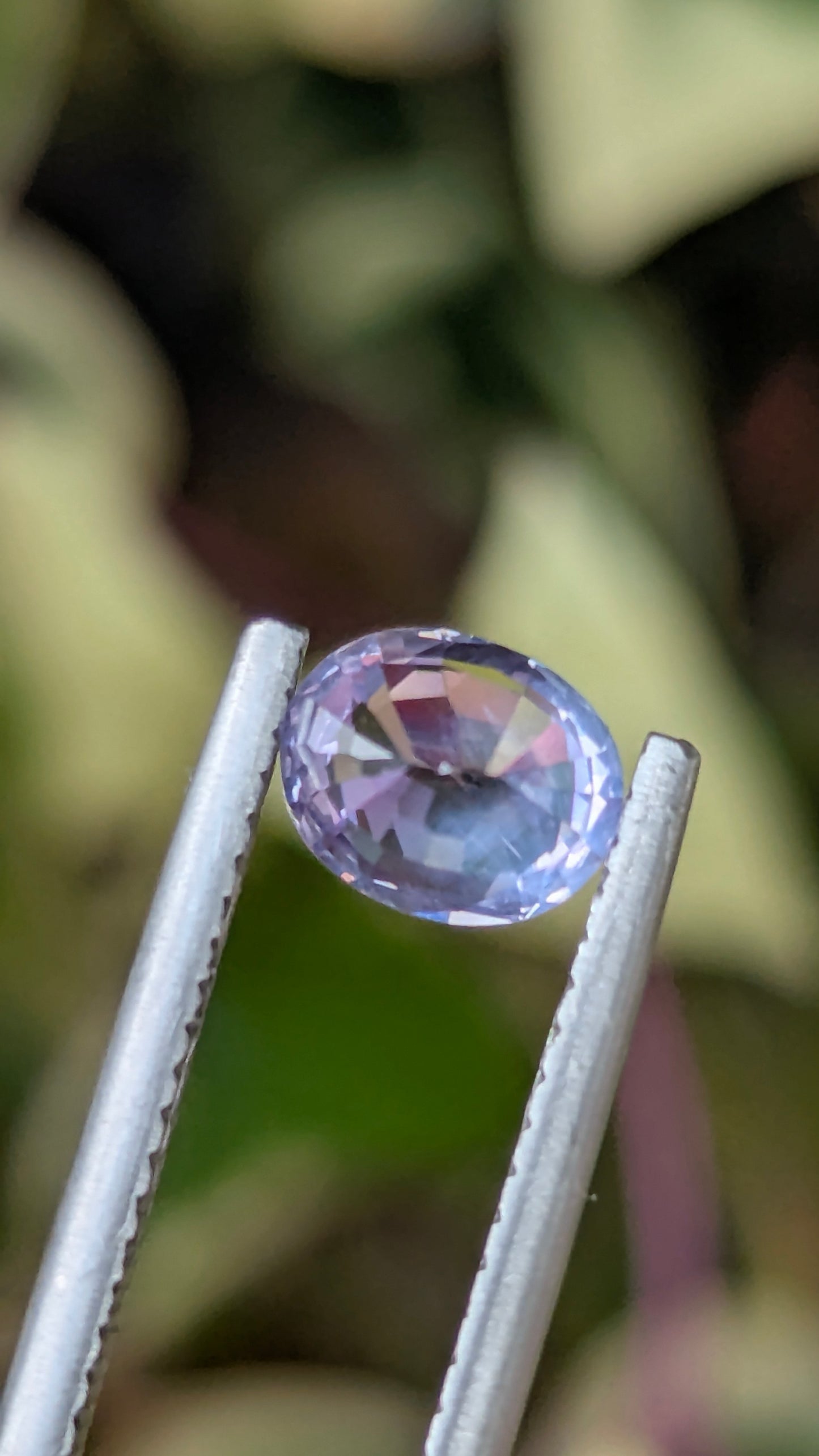 Natural Unheated Lavender Sapphire 1.05 Ct | Oval Cut | VVS | Ceylon Gemstone