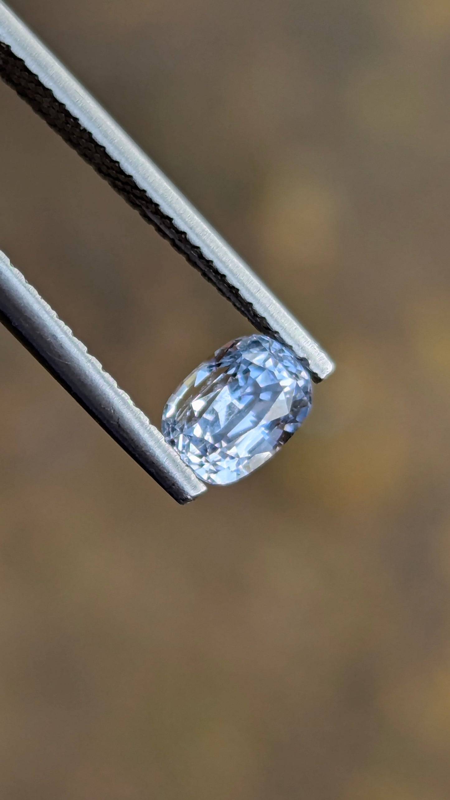 Natural White Sapphire 1.19 Ct | Oval Cut | VVS | Ceylon Gemstone
