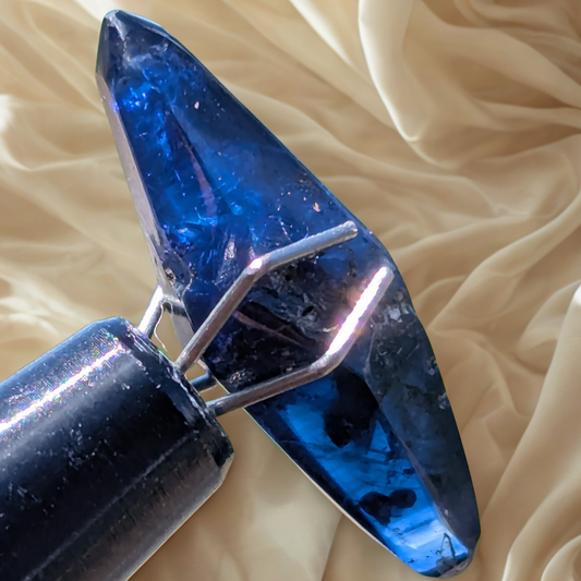 Natural Royal Blue Sapphire Crystal 5.64ct | Polished Crystal | Ratnapura, Sri Lanka