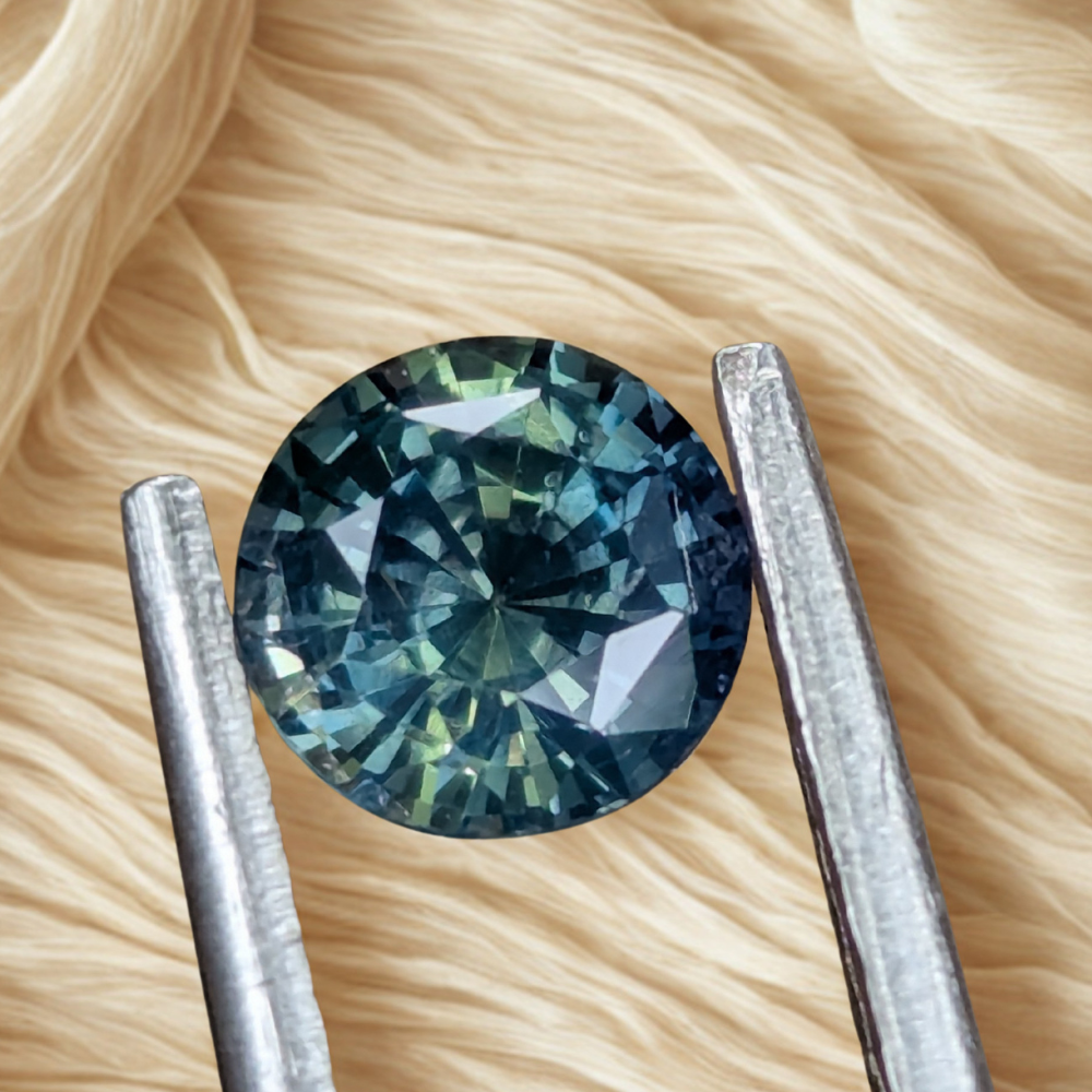 Natural Unheated Teal Sapphire 1.09 Ct | CSL Certified Ceylon Sapphire