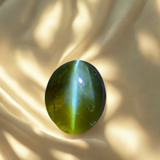 Honey Cat’s Eye Chrysoberyl 1.09ct Sri Lanka