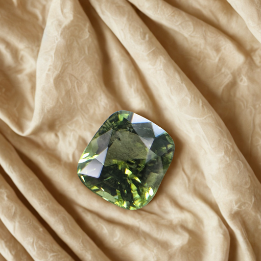 Natural Lemon Green Tourmaline 2.37ct – Madagascar Origin | Untreated Loose Gemstone
