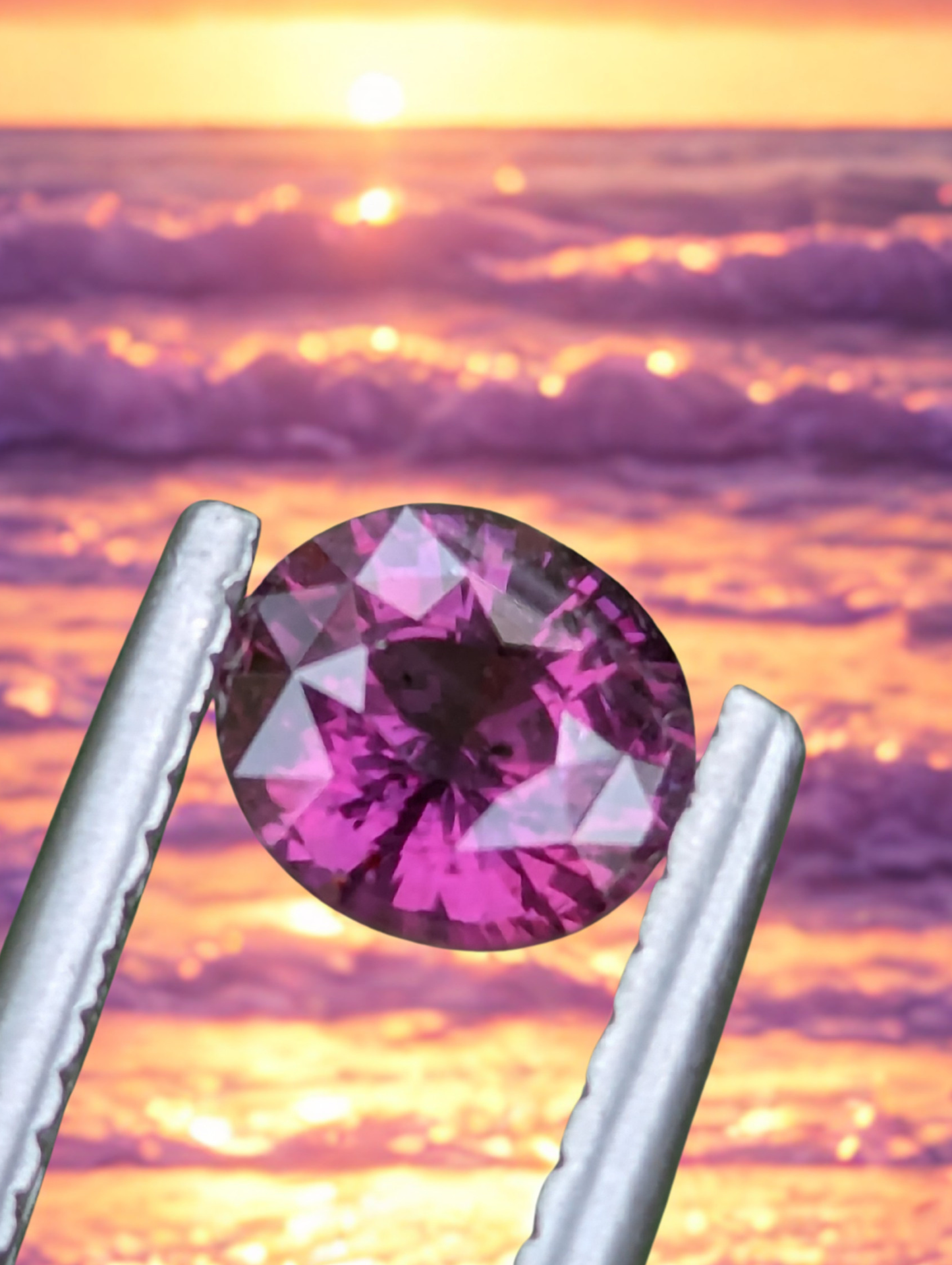 Rare Unheated Hot Pink Sapphire 0.93ct – Natural Ceylon Gemstone