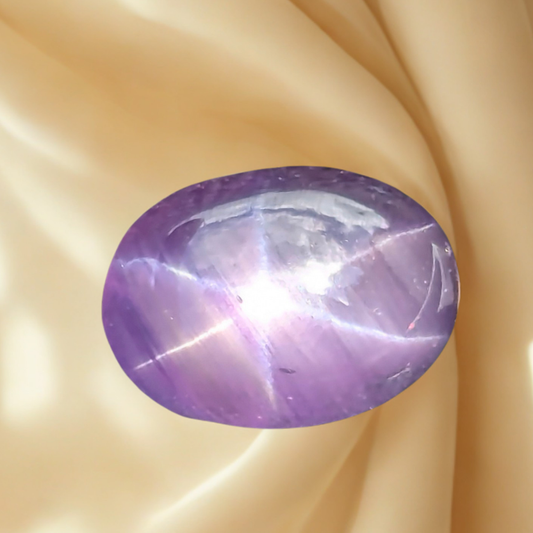 Natural Purple Star Sapphire 2.46 Ct