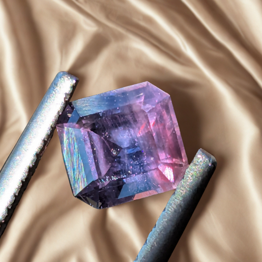 Natural Bi-Color Sapphire 1.11ct – Eye Clean | Sri Lanka Origin