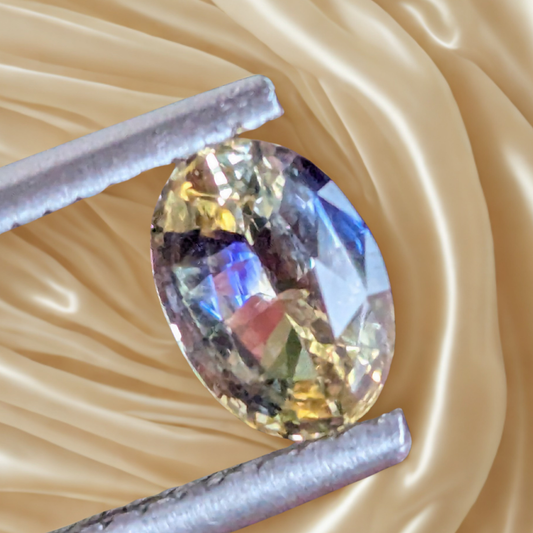 Natural Bi-Color Sapphire 1.04ct – Unheated Ceylon Origin