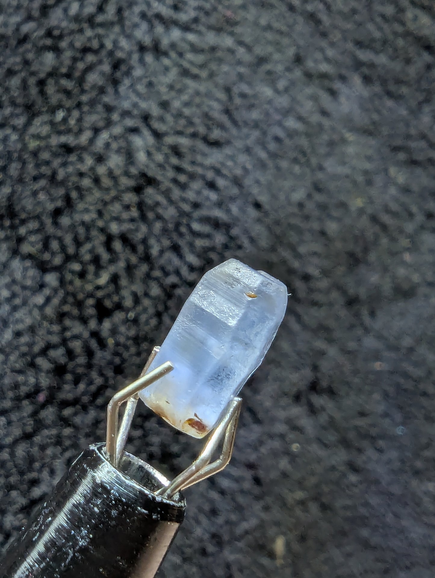 Natural Pale Blue Sapphire Crystal – 3.56 ct | Raw Ceylon Sapphire