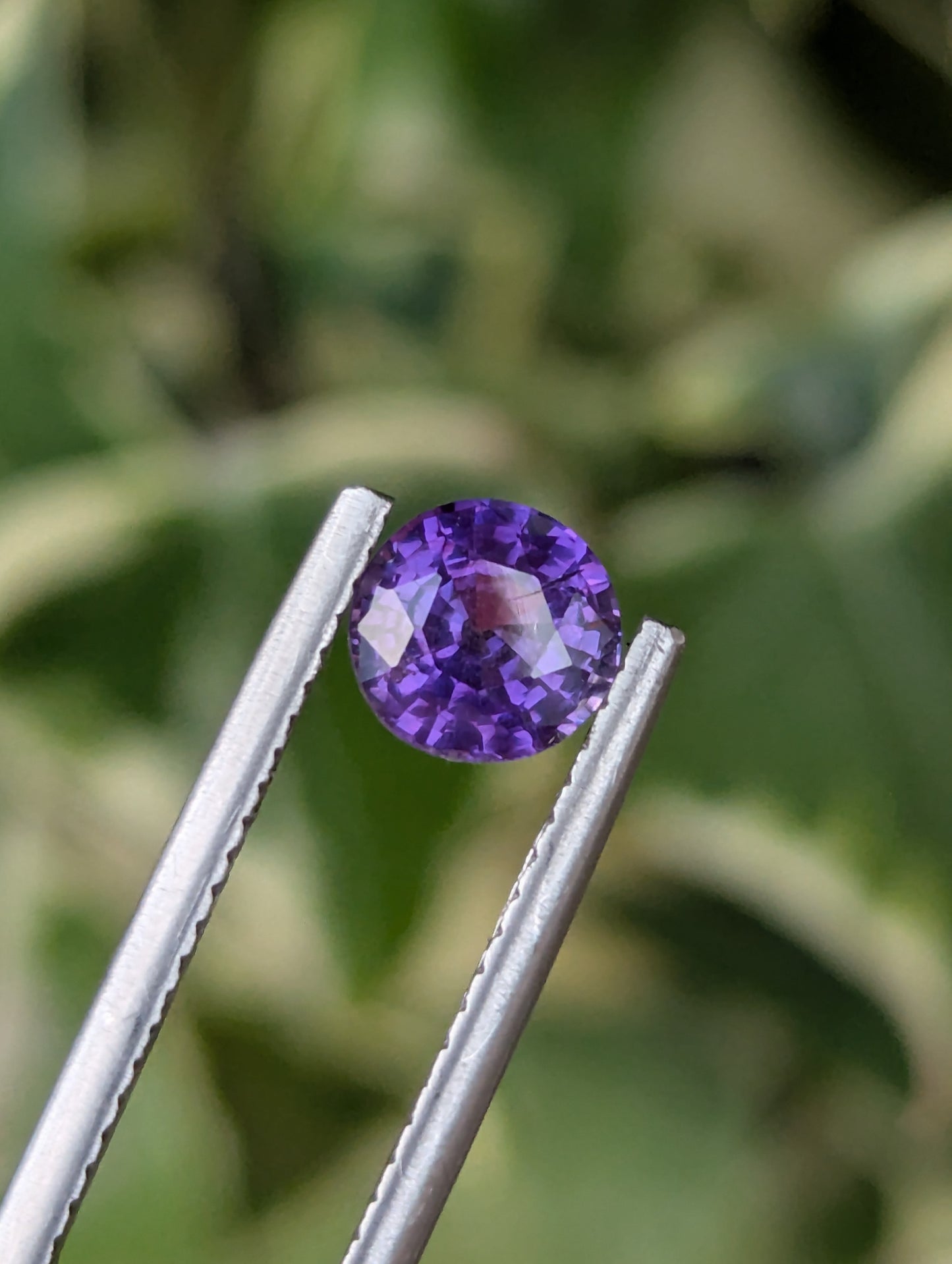 Natural Purple Sapphire 0.97ct (Unheated | IGI Certified)