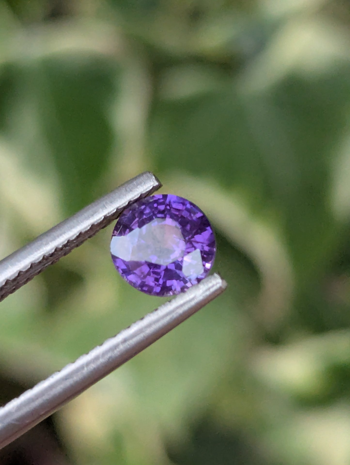 Natural Purple Sapphire 0.97ct (Unheated | IGI Certified)
