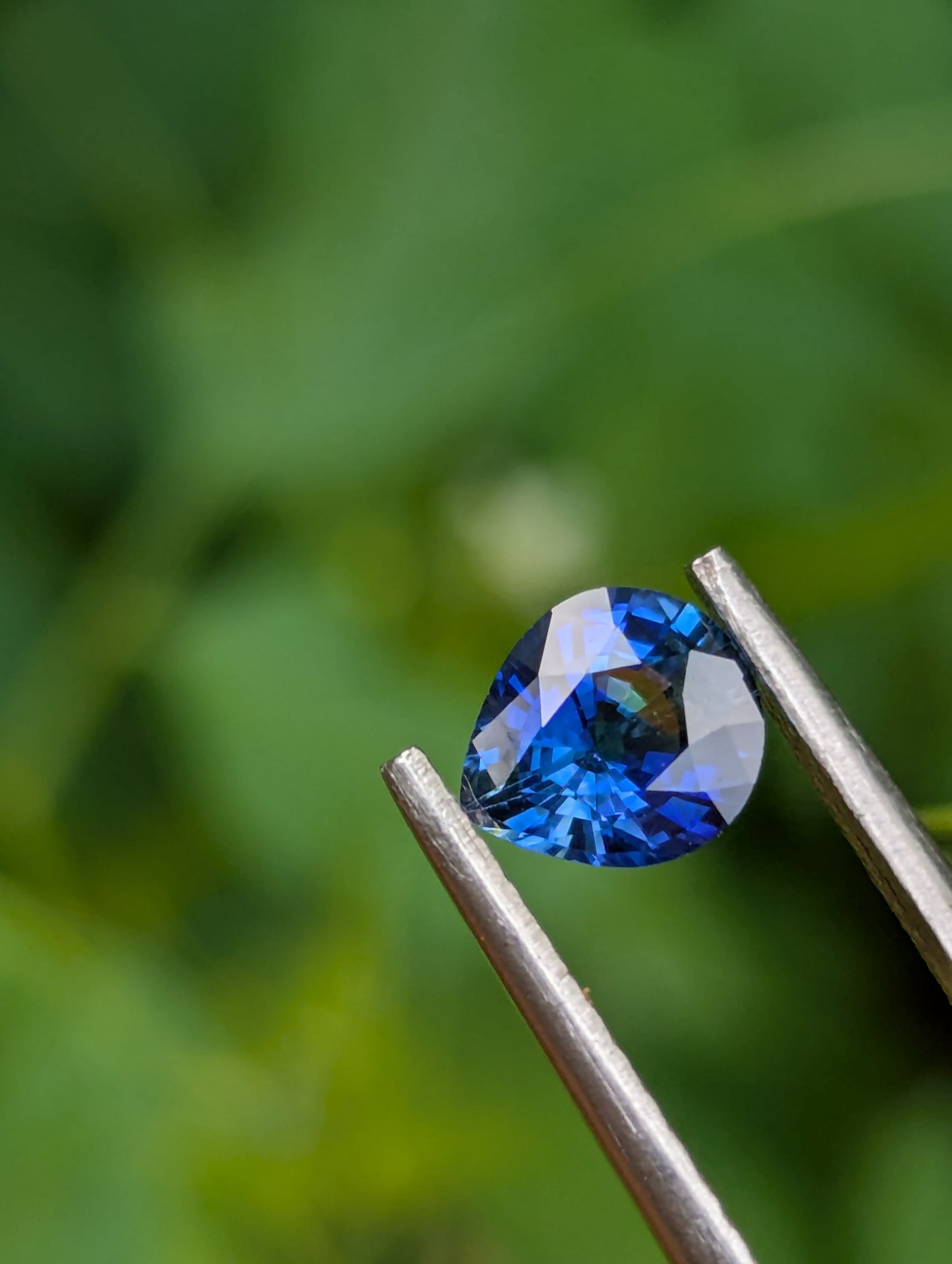 Natural Bi-Colour Sapphire 0.86ct Unheated Ceylon Sapphire VVS Blue Yellow Sapphire Loose Gemstone for Ring or Pendant