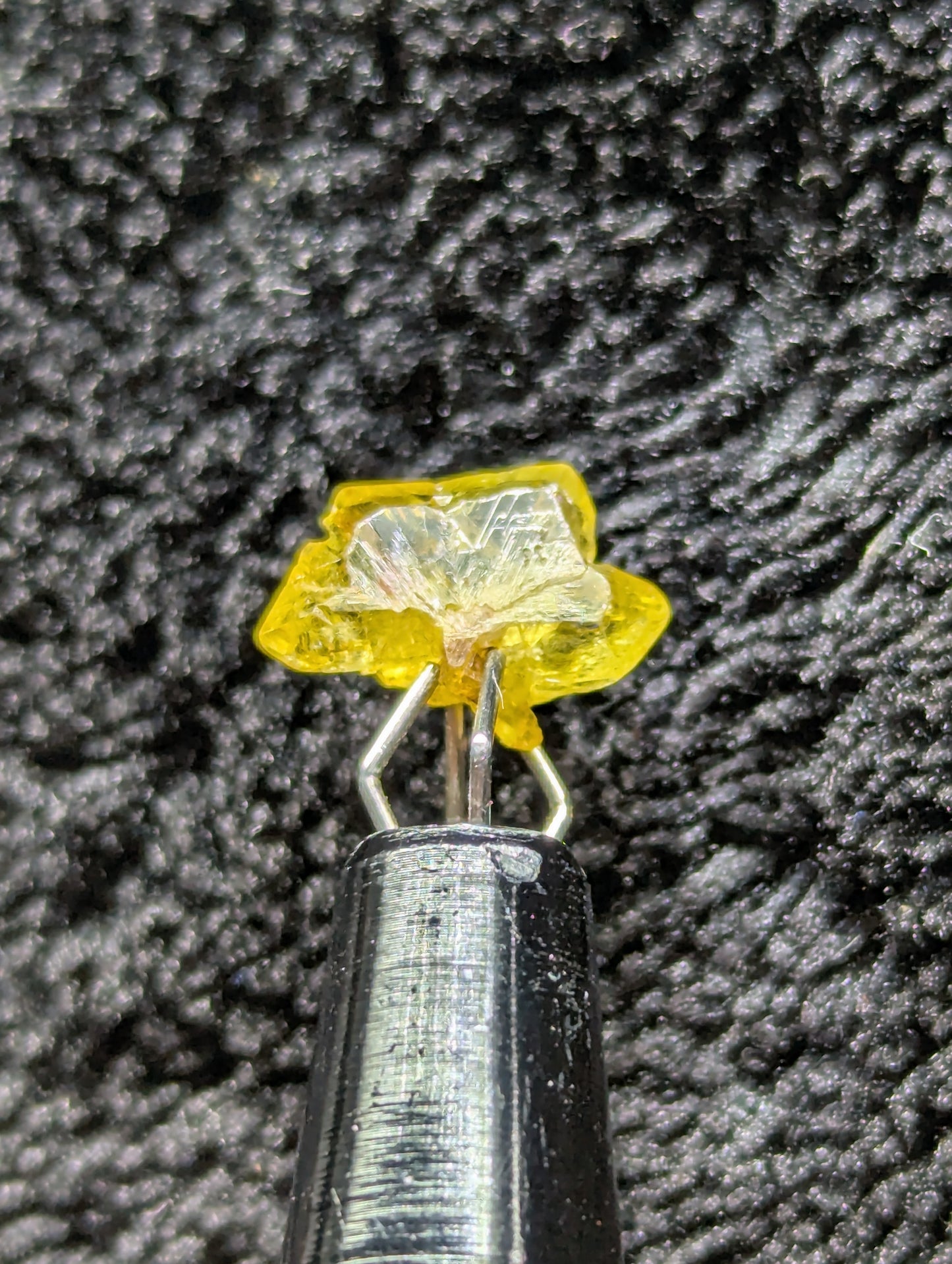 Natural Chrysoberyl Crystal 1.5ct | Rough Gemstone | Ceylon Sri Lanka | Collector Specimen | Untreated | 10x7mm