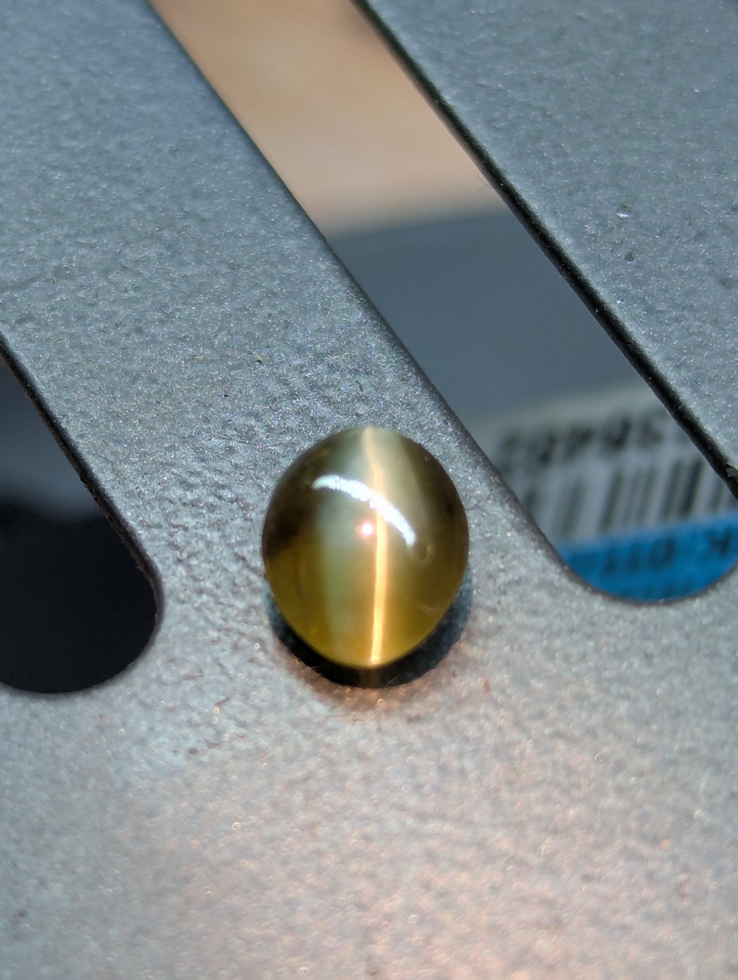 Honey Cat’s Eye Chrysoberyl 1.09ct Sri Lanka