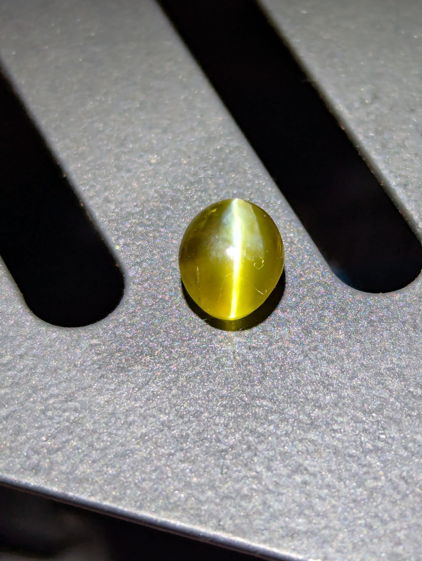Honey Cat’s Eye Chrysoberyl 1.09ct Sri Lanka