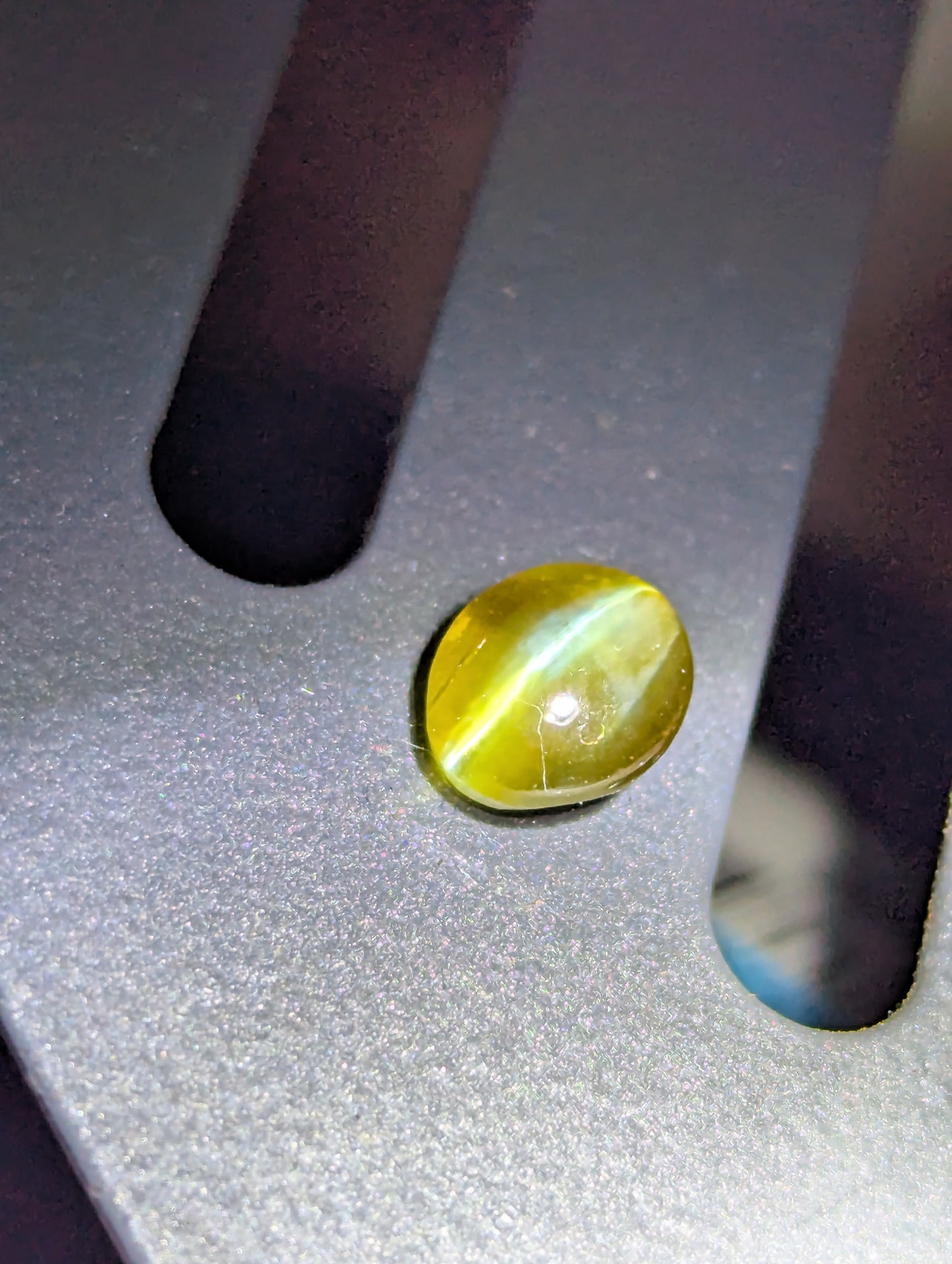 Honey Cat’s Eye Chrysoberyl 1.09ct Sri Lanka