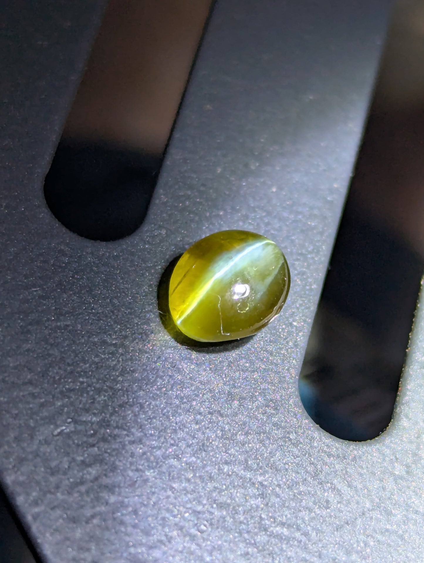 Honey Cat’s Eye Chrysoberyl 1.09ct Sri Lanka