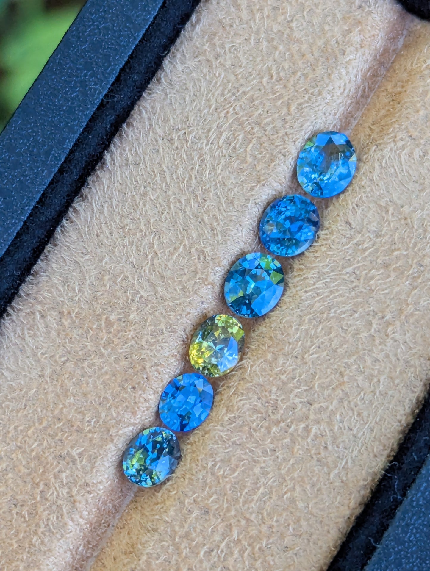 Natural Bi-Colour Sapphire Ovals Parcel – 3.28ct Ceylon Gemstones