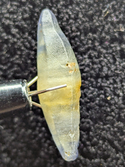 Natural Bi-Colour Sapphire Crystal – 10.78ct Yellow & Blue Rough