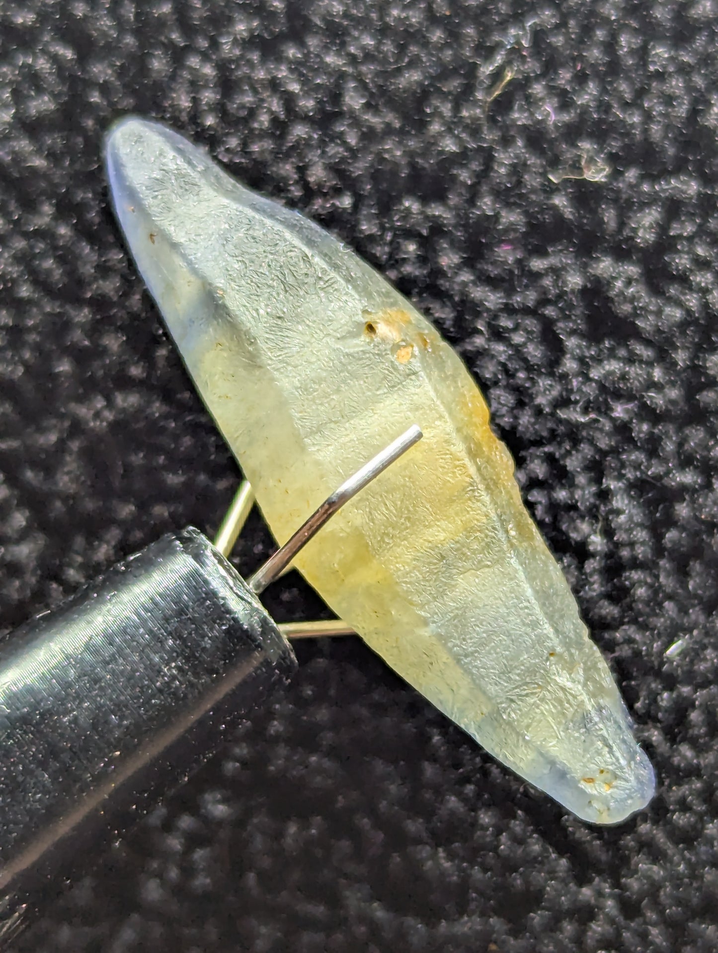 Natural Bi-Colour Sapphire Crystal – 10.78ct Yellow & Blue Rough