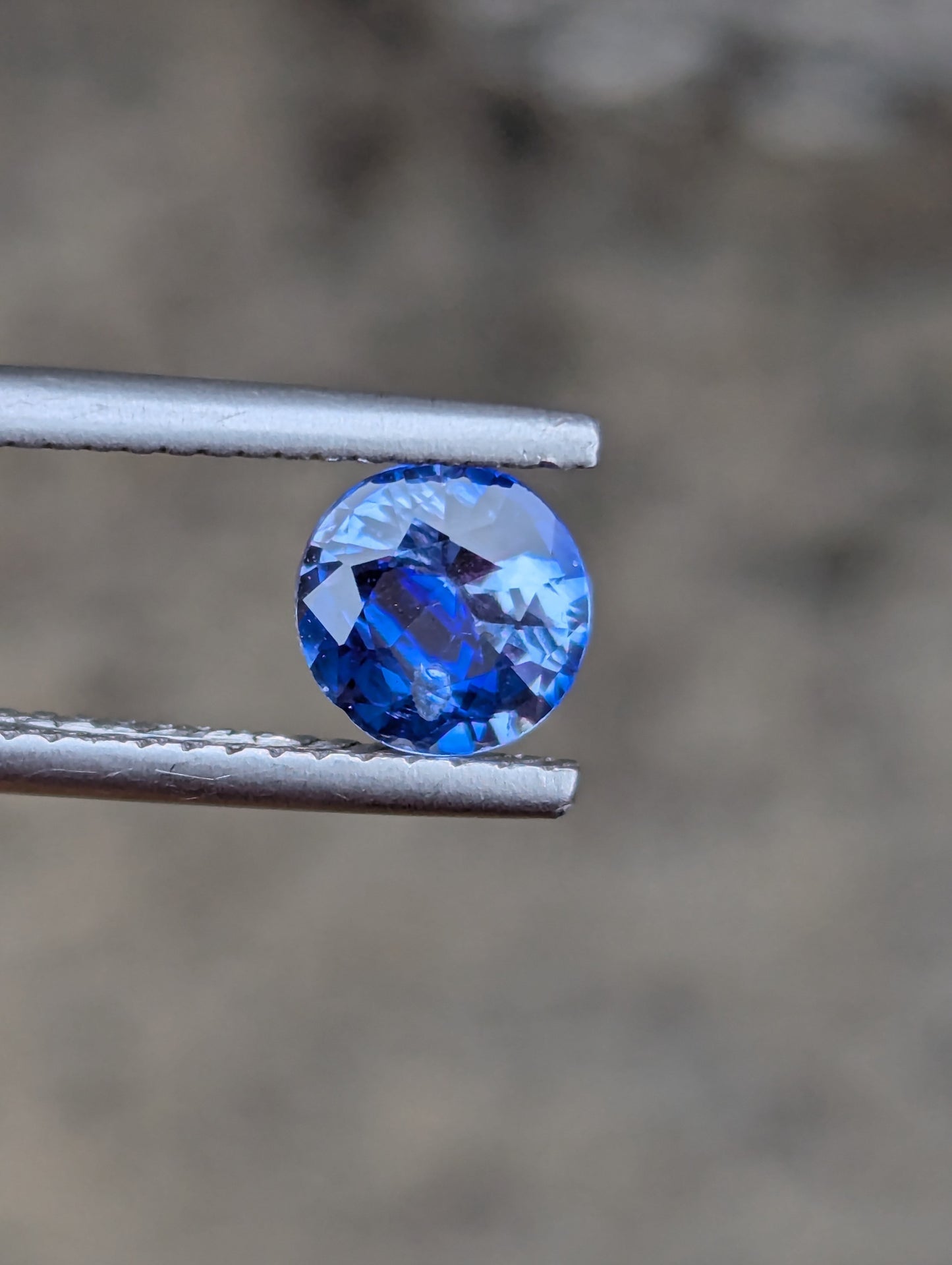 Natural Blue Sapphire 1.04 Ct Round Cut Certified Heated Loose Gemstone | Natural Corundum Blue Stone for Ring Pendant Jewelry