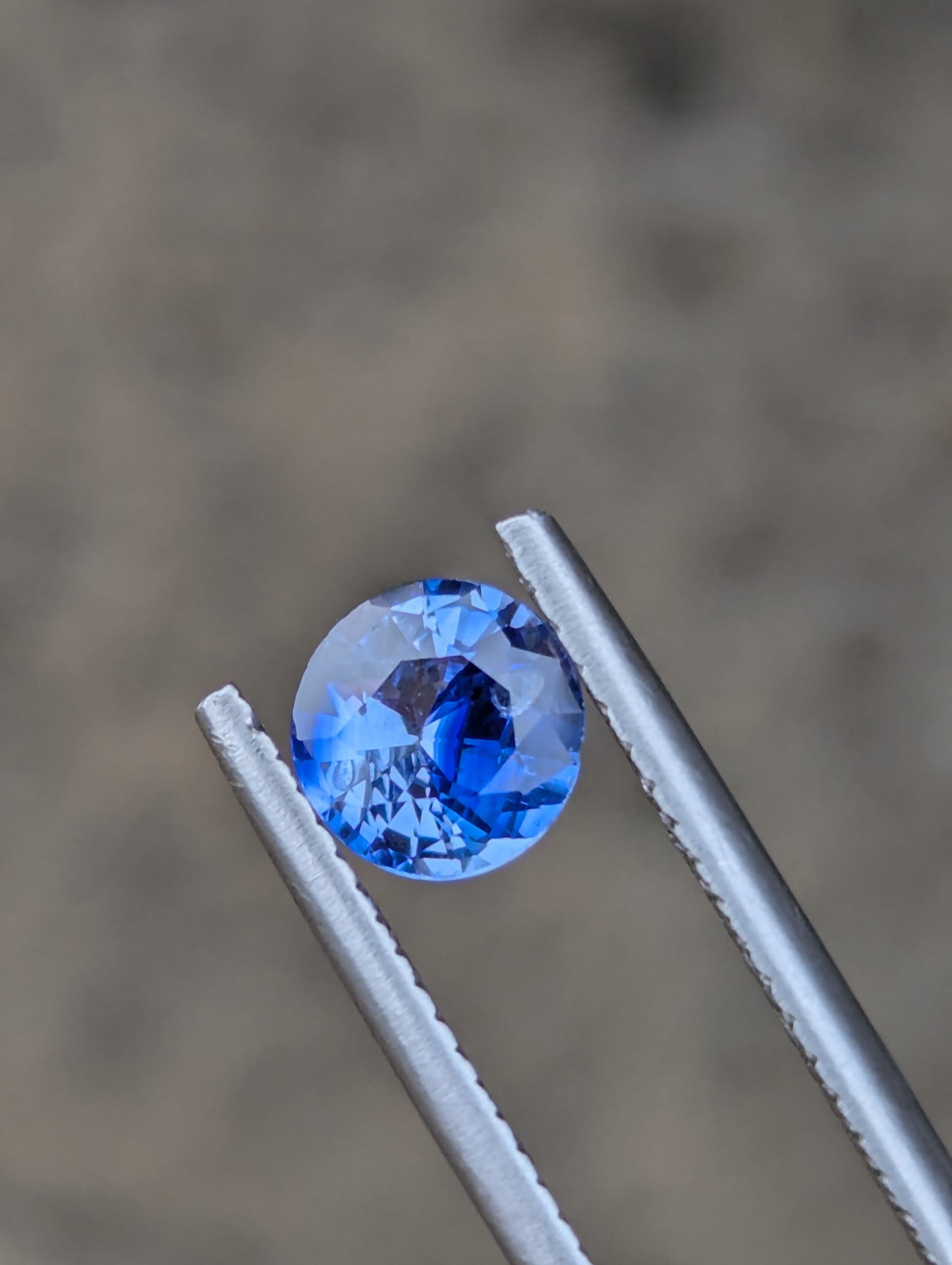 Natural Blue Sapphire 1.04 Ct Round Cut Certified Heated Loose Gemstone | Natural Corundum Blue Stone for Ring Pendant Jewelry
