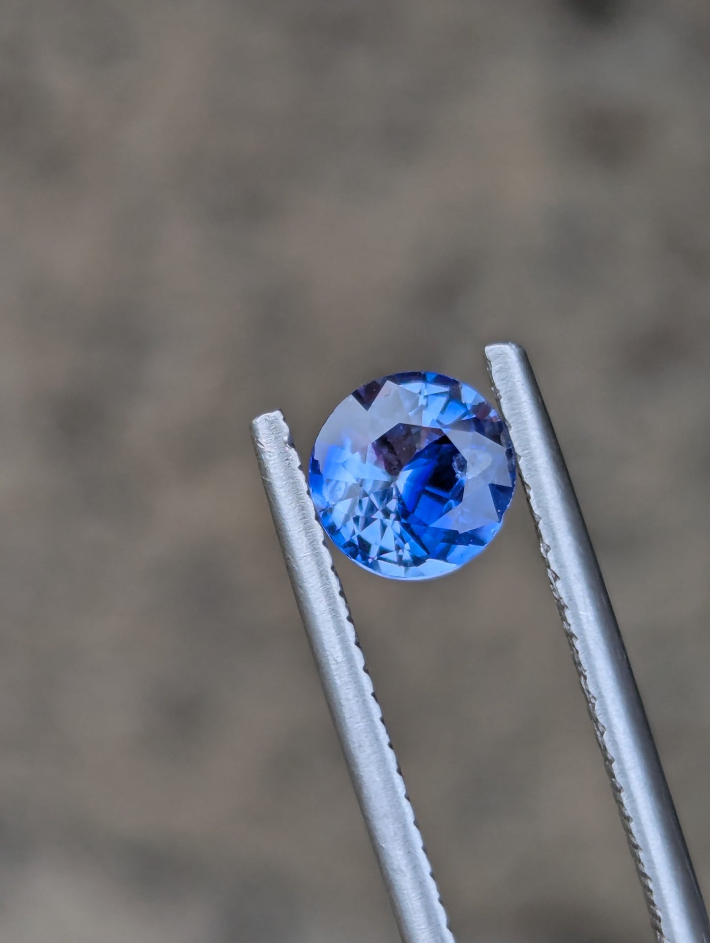 Natural Blue Sapphire 1.04 Ct Round Cut Certified Heated Loose Gemstone | Natural Corundum Blue Stone for Ring Pendant Jewelry