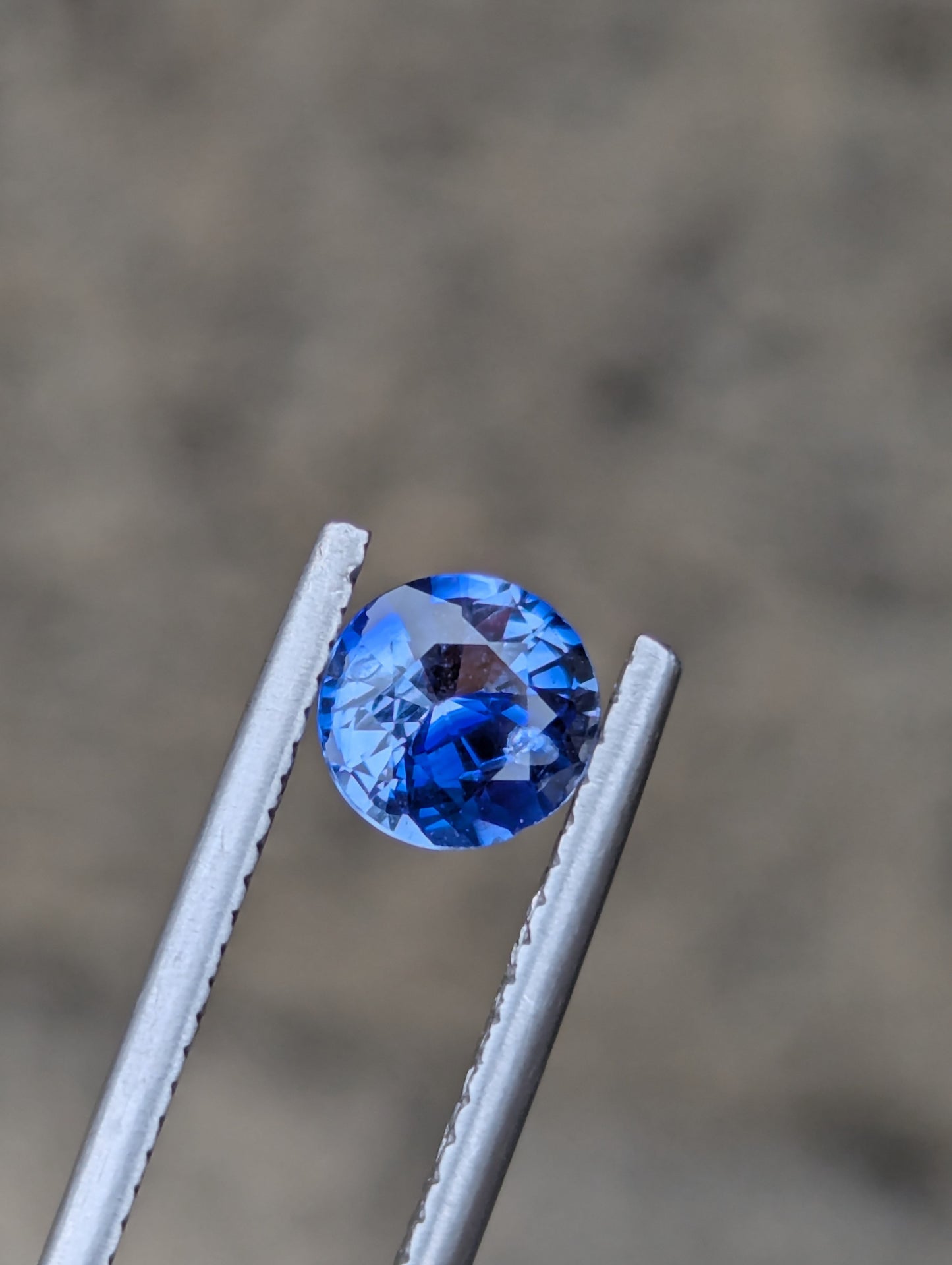 Natural Blue Sapphire 1.04 Ct Round Cut Certified Heated Loose Gemstone | Natural Corundum Blue Stone for Ring Pendant Jewelry