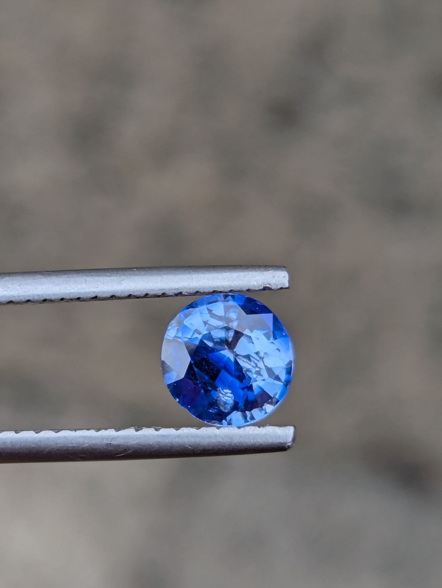 Natural Blue Sapphire 1.04 Ct Round Cut Certified Heated Loose Gemstone | Natural Corundum Blue Stone for Ring Pendant Jewelry