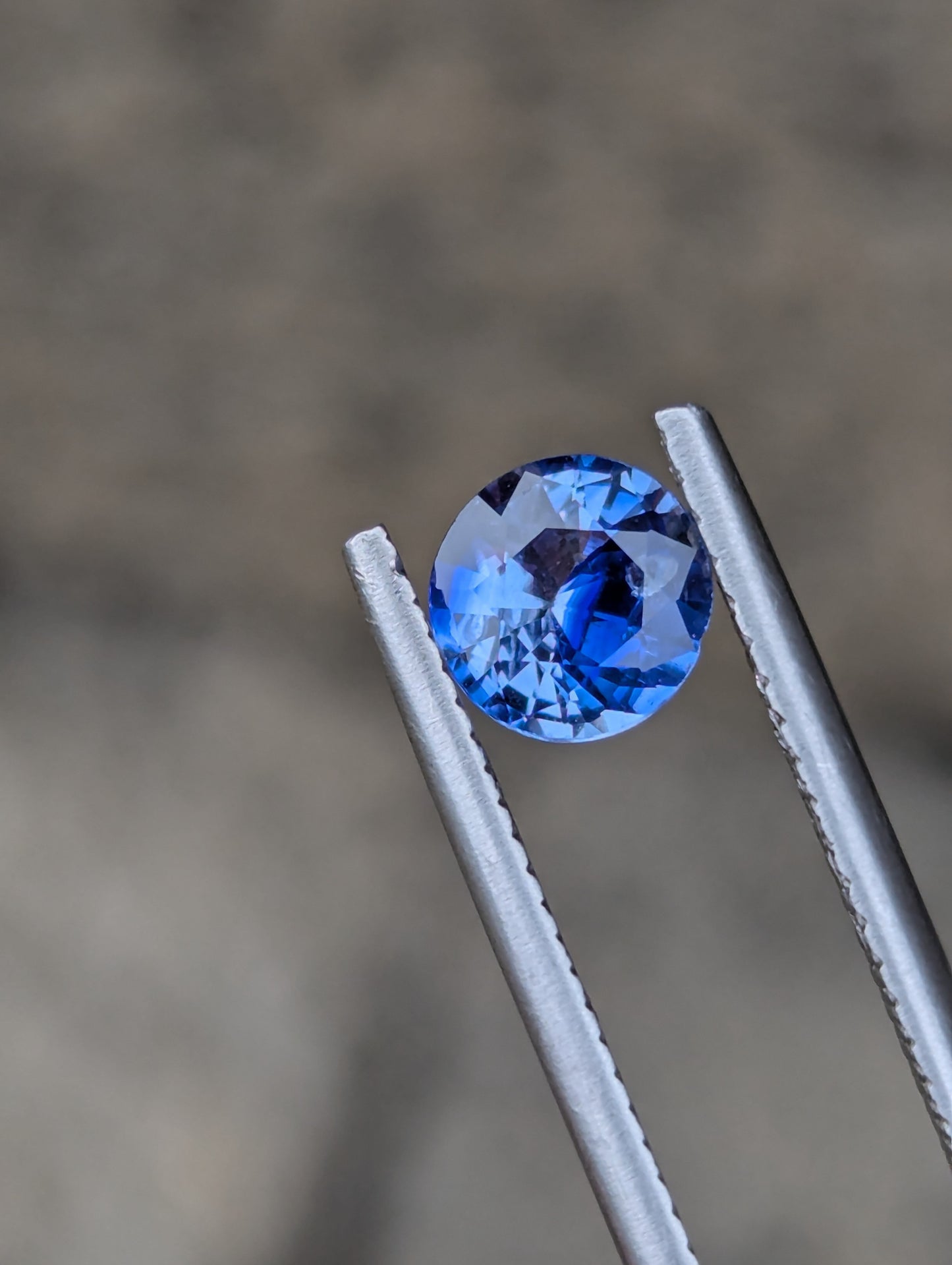 Natural Blue Sapphire 1.04 Ct Round Cut Certified Heated Loose Gemstone | Natural Corundum Blue Stone for Ring Pendant Jewelry