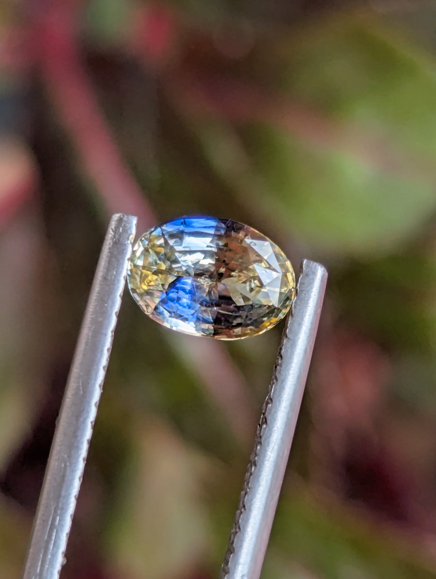 Natural Bi-Color Sapphire 1.04ct – Unheated Ceylon Origin