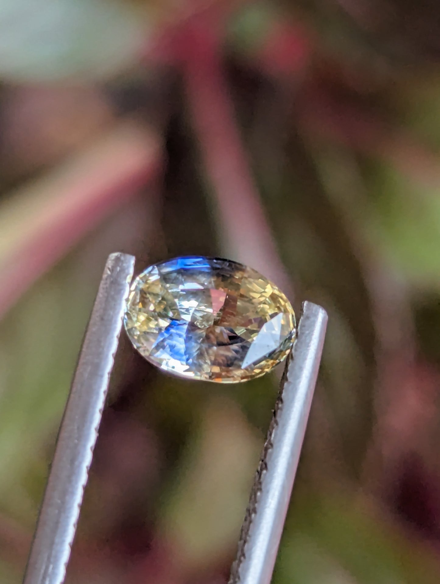 Natural Bi-Color Sapphire 1.04ct – Unheated Ceylon Origin