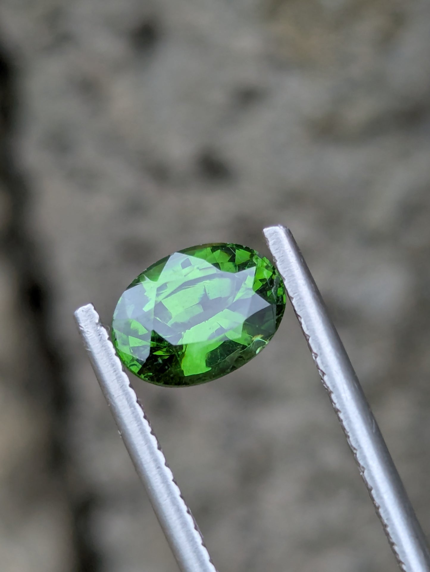 Natural Green Zircon 1.87 Ct | Untreated Ceylon Gemstone