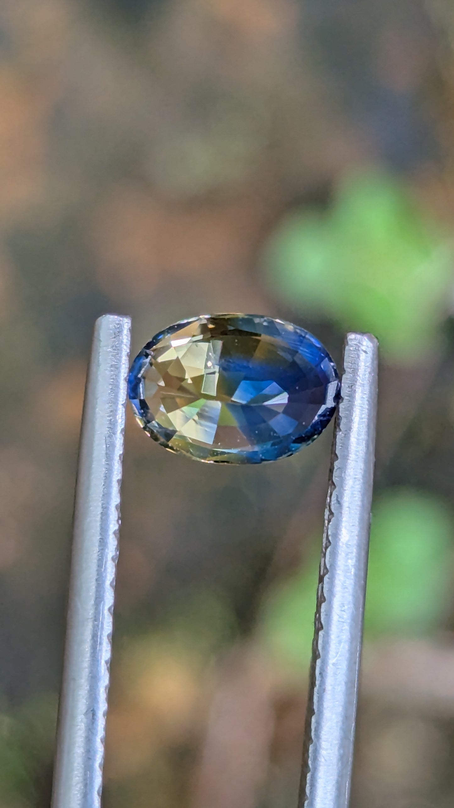 Natural Bi-Colour Ceylon Sapphire 0.83 ct