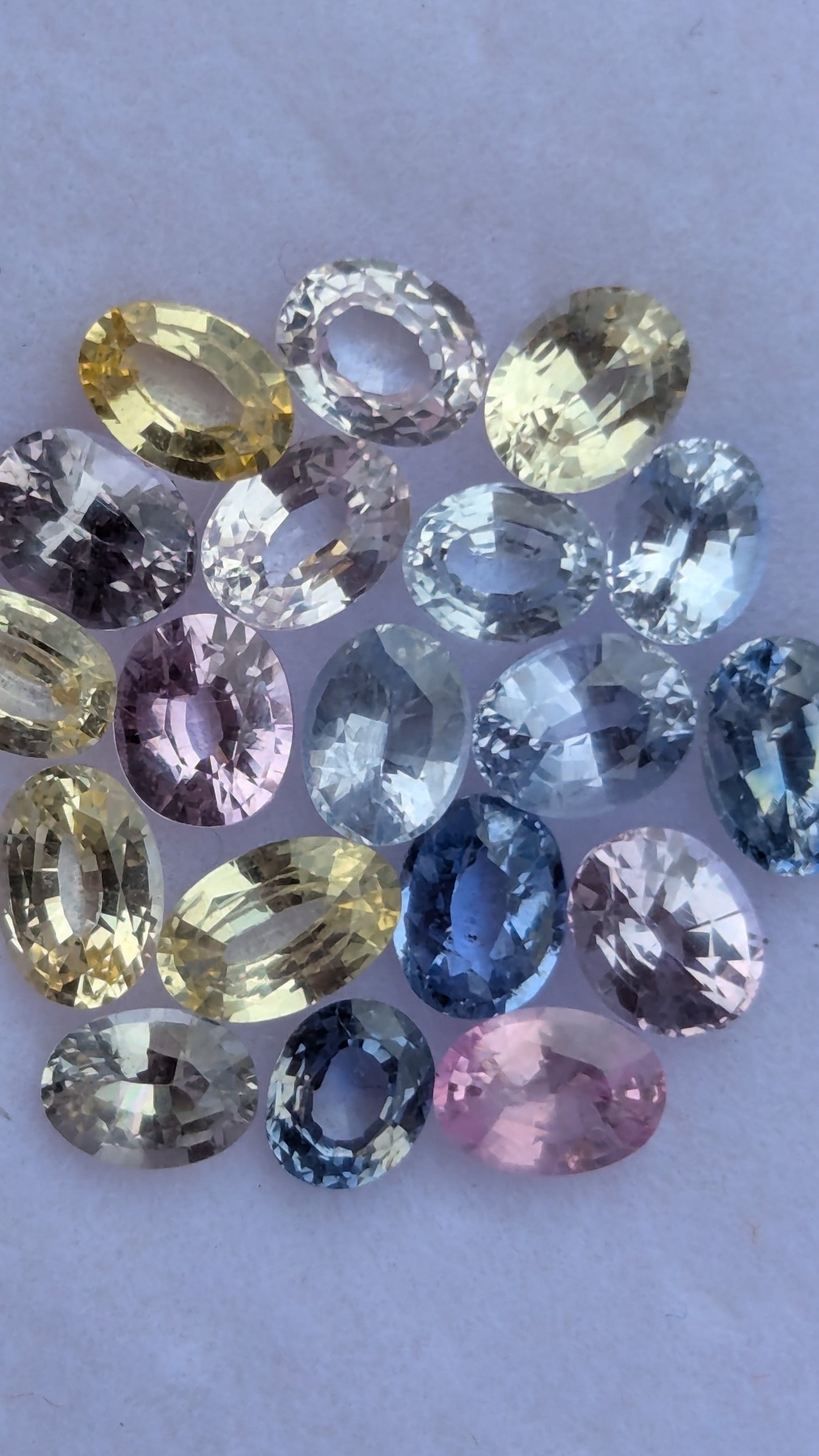 Natural Fancy Ceylon Sapphire Parcel 9.43 Ct