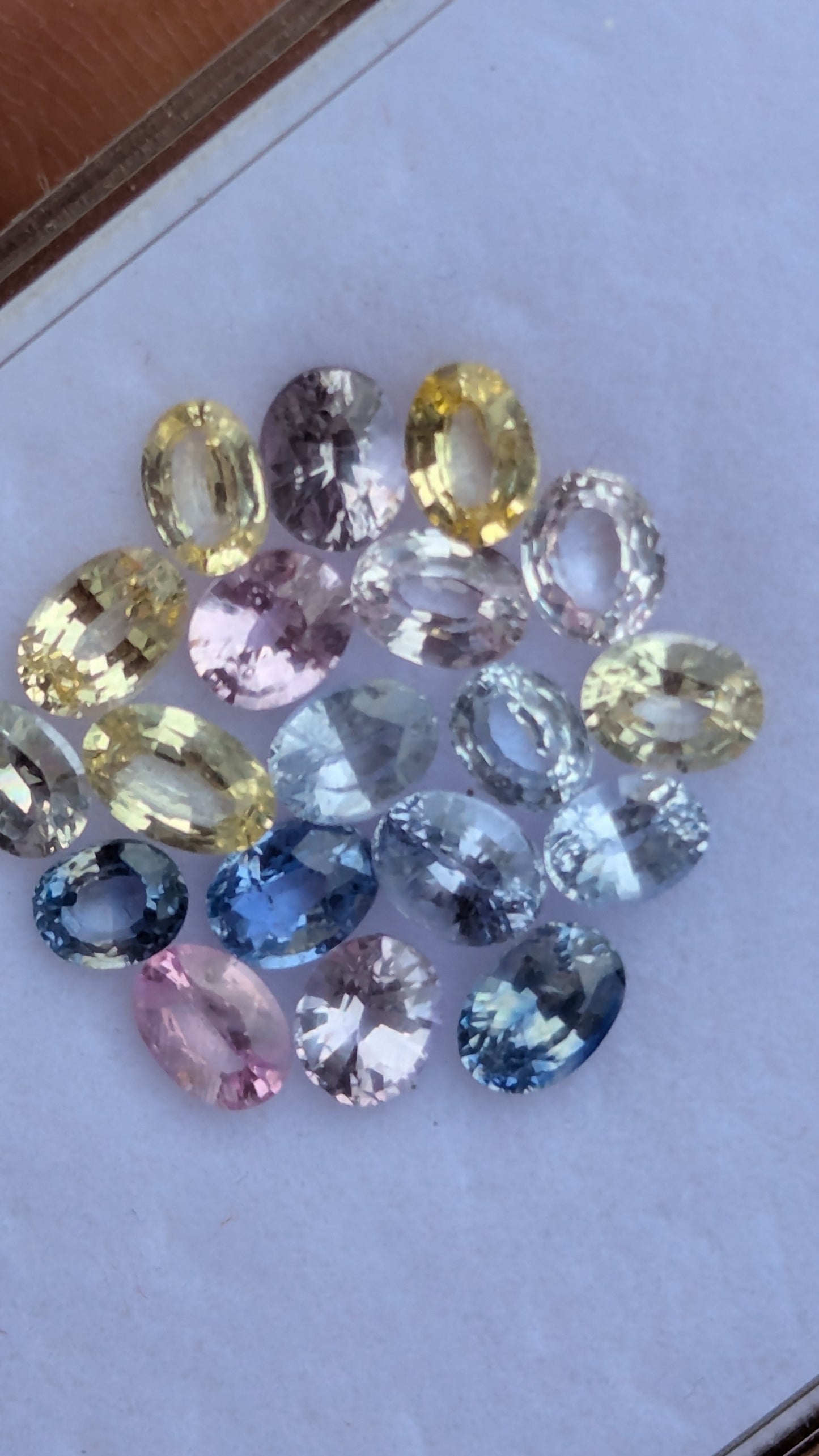 Natural Fancy Ceylon Sapphire Parcel 9.43 Ct