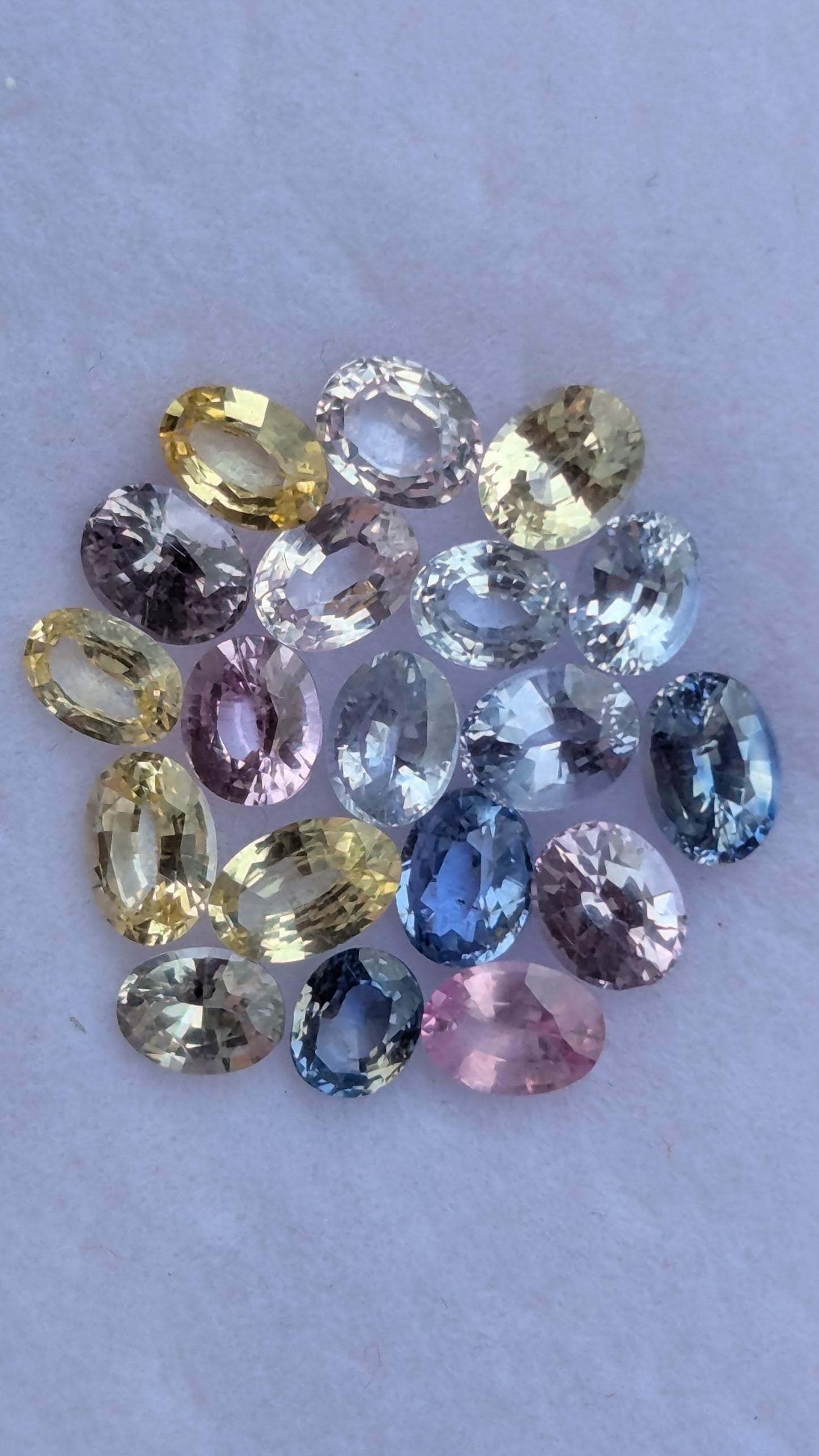 Natural Fancy Ceylon Sapphire Parcel 9.43 Ct