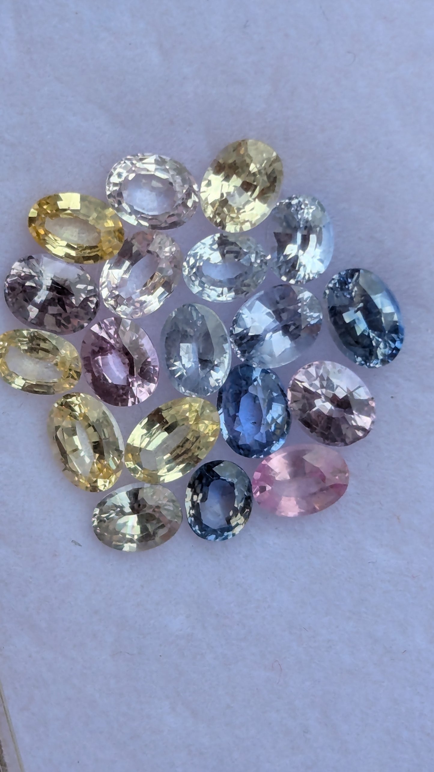 Natural Fancy Ceylon Sapphire Parcel 9.43 Ct