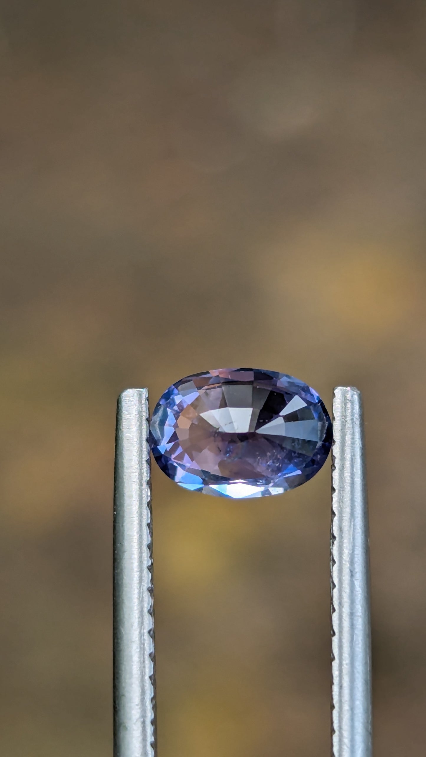 Natural Ceylon Lavender Sapphire 0.995 Ct | Super Eye Clean | 6.8 × 5.8 mm Oval Loose Sapphire | Ratnapura Sri Lanka