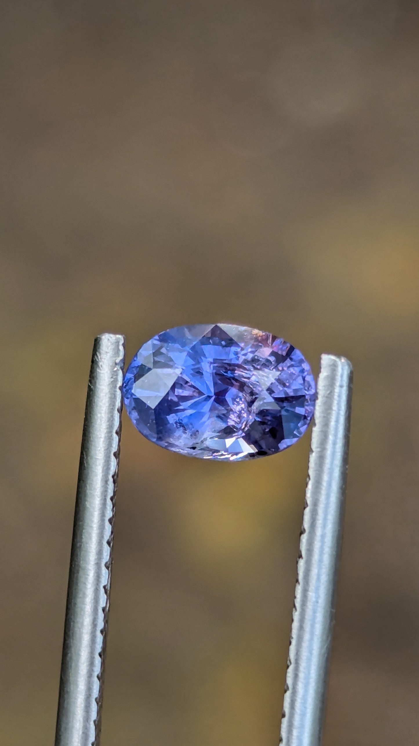 Natural Ceylon Lavender Sapphire 0.995 Ct | Super Eye Clean | 6.8 × 5.8 mm Oval Loose Sapphire | Ratnapura Sri Lanka