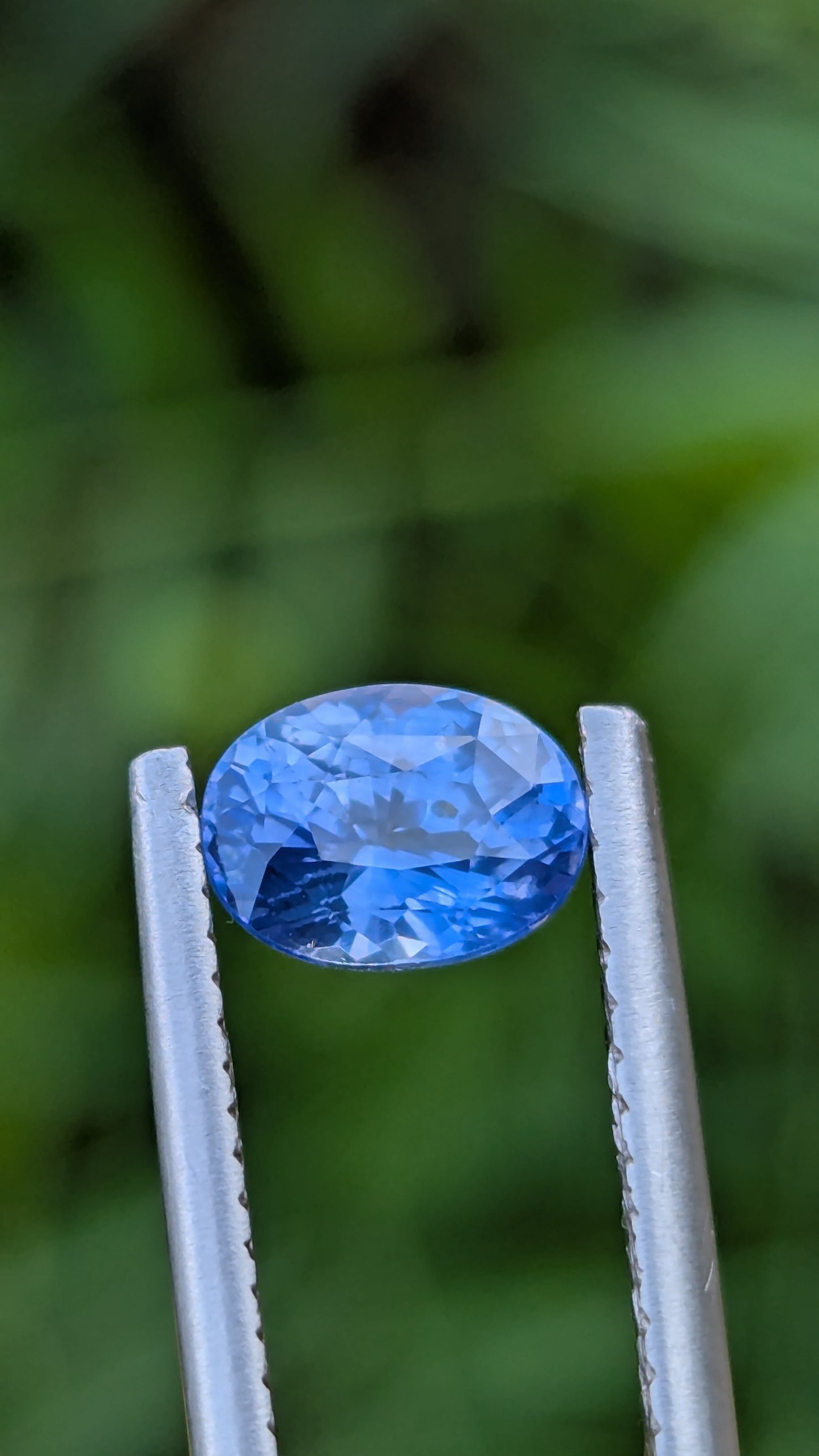 1.07 Ct Natural Unheated Blue Sapphire Oval Cut | Certified Ceylon Sapphire | Loose Blue Gemstone for Ring or Pendant