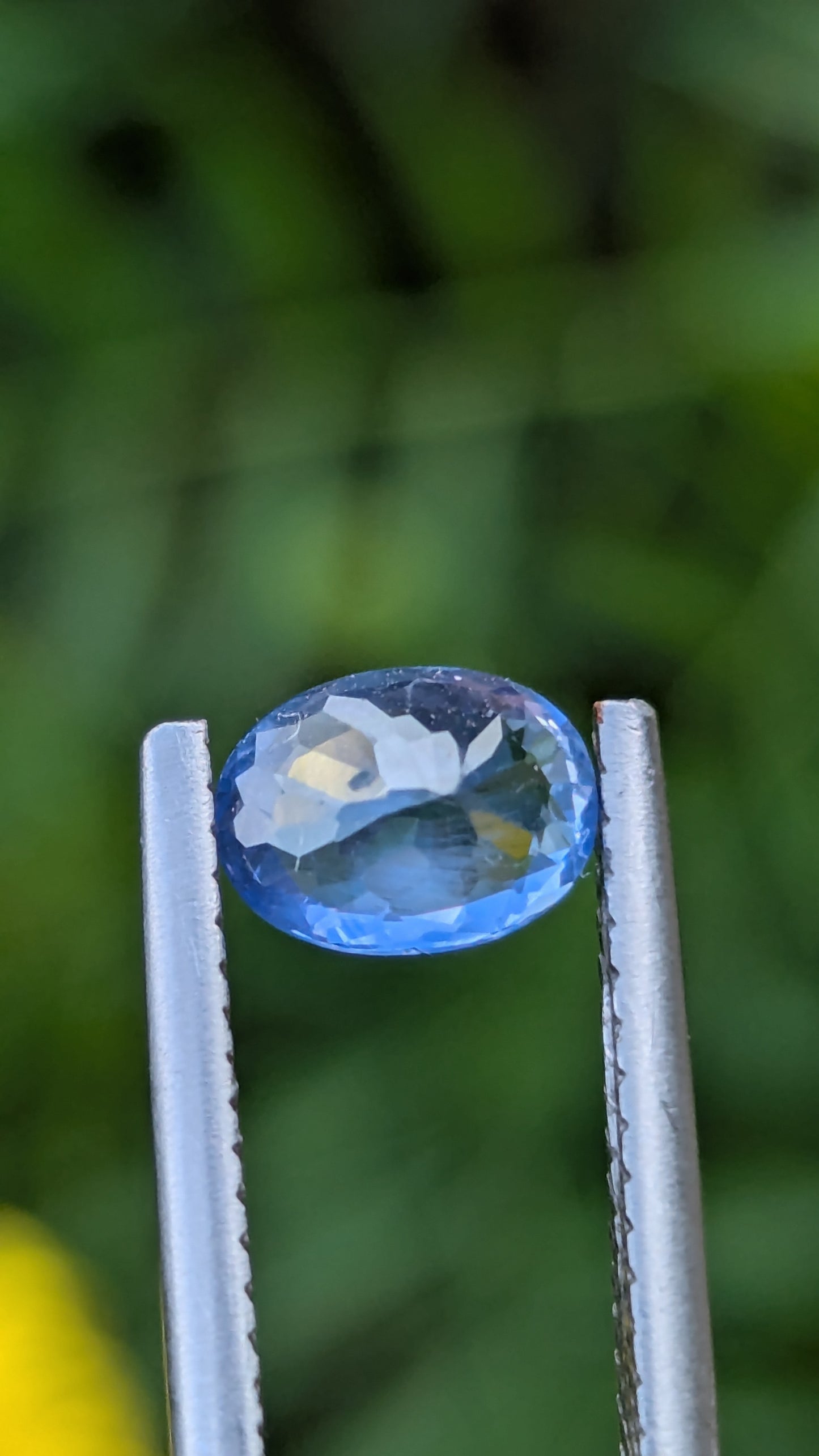 1.07 Ct Natural Unheated Blue Sapphire Oval Cut | Certified Ceylon Sapphire | Loose Blue Gemstone for Ring or Pendant