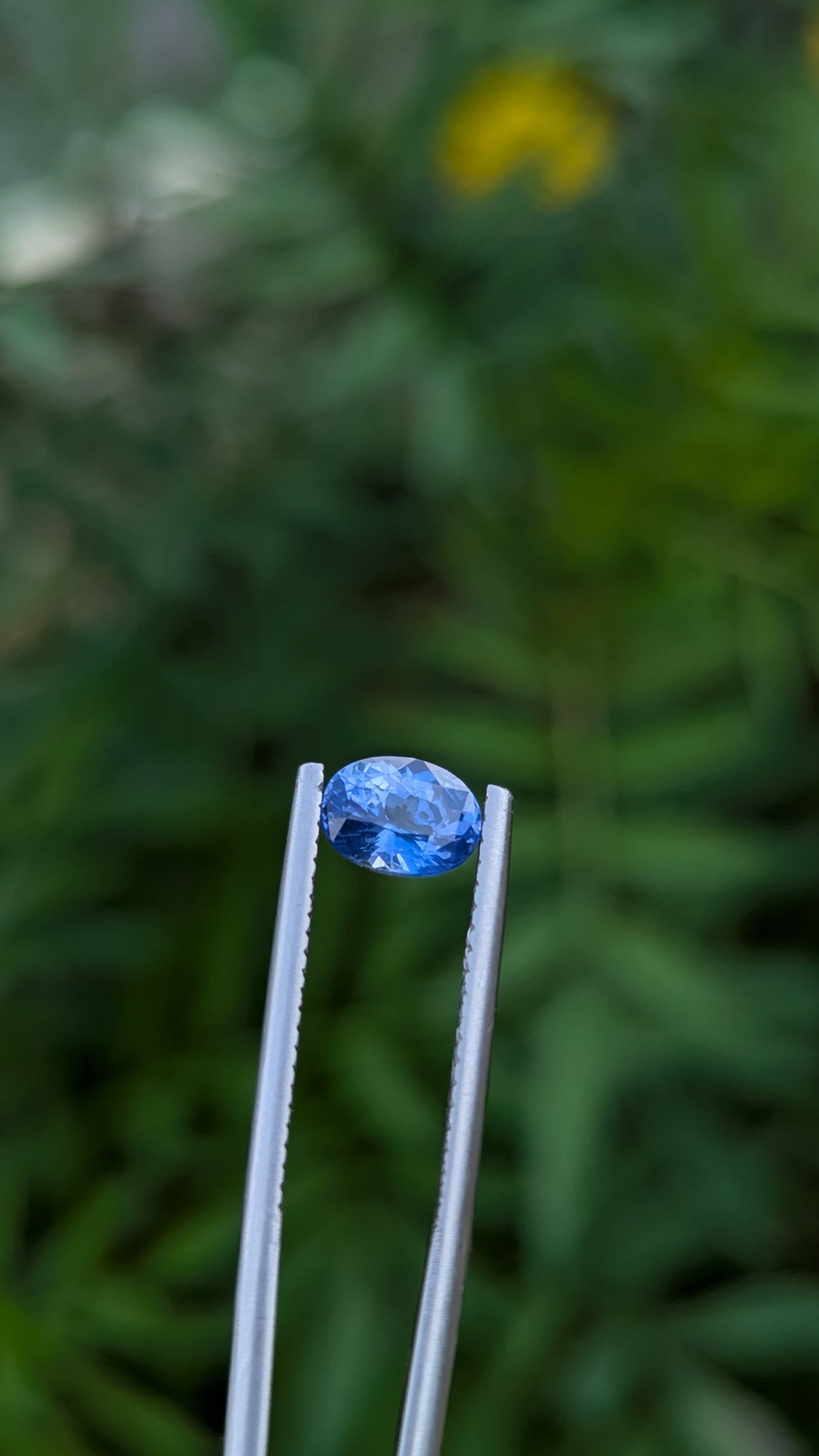 1.07 Ct Natural Unheated Blue Sapphire Oval Cut | Certified Ceylon Sapphire | Loose Blue Gemstone for Ring or Pendant