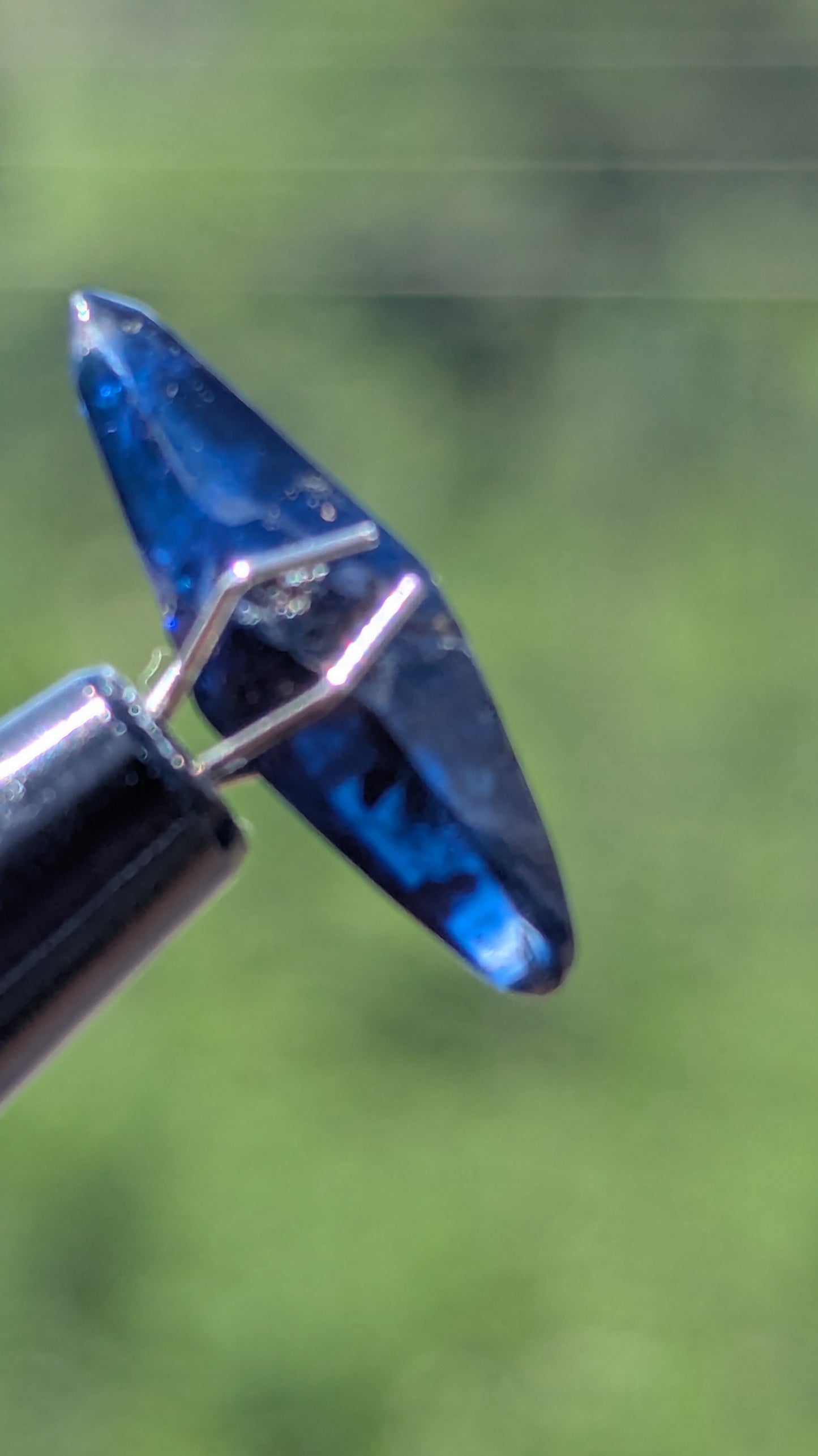 Natural Royal Blue Sapphire Crystal 5.64ct | Polished Crystal | Ratnapura, Sri Lanka