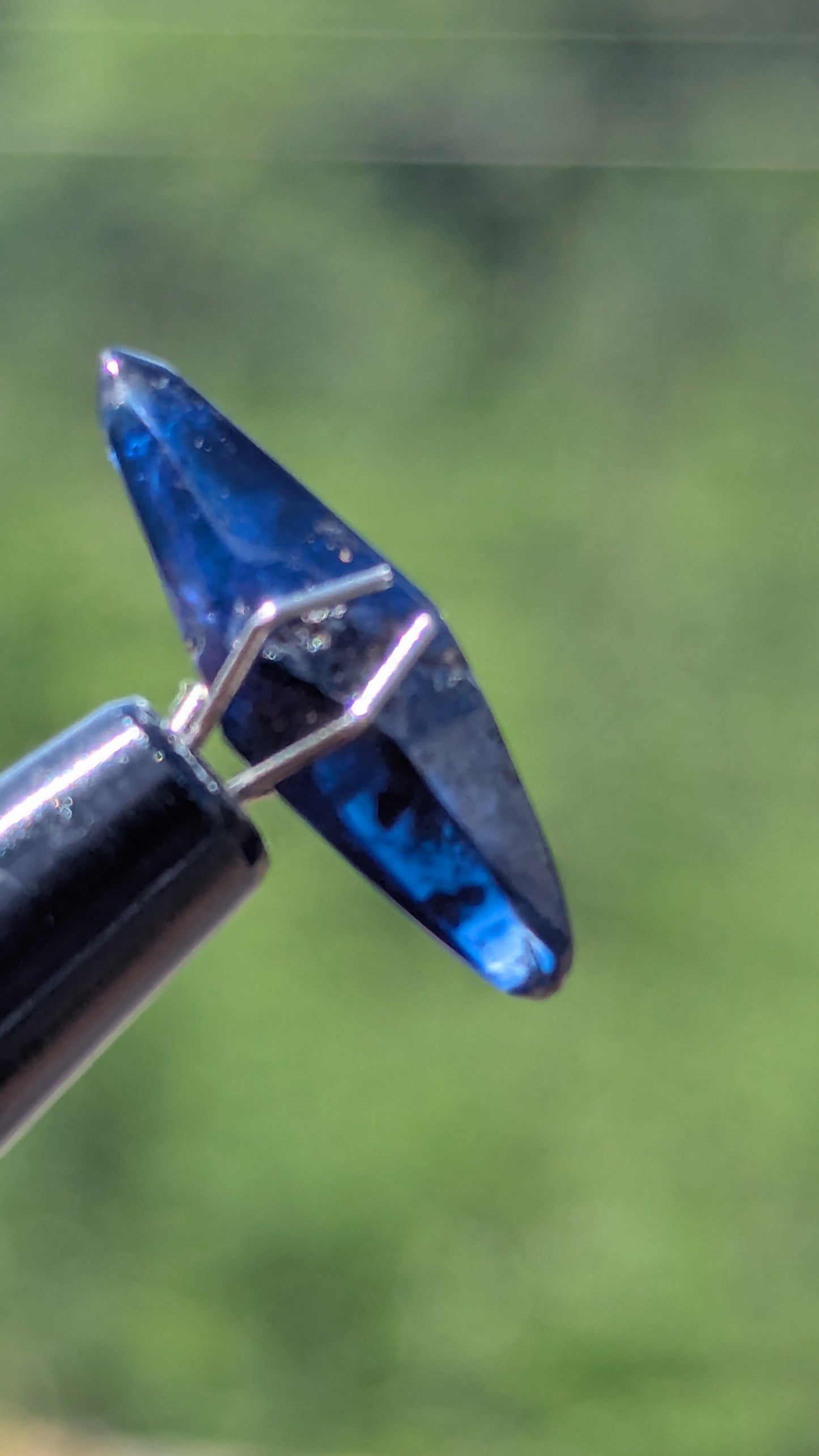 Natural Royal Blue Sapphire Crystal 5.64ct | Polished Crystal | Ratnapura, Sri Lanka