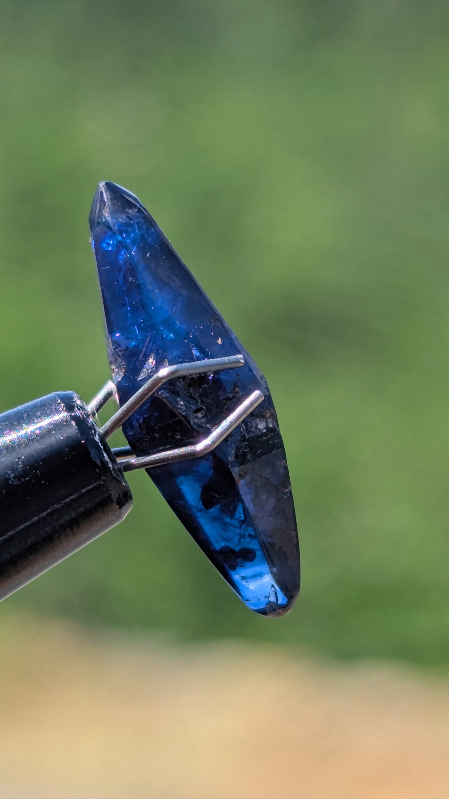 Natural Royal Blue Sapphire Crystal 5.64ct | Polished Crystal | Ratnapura, Sri Lanka