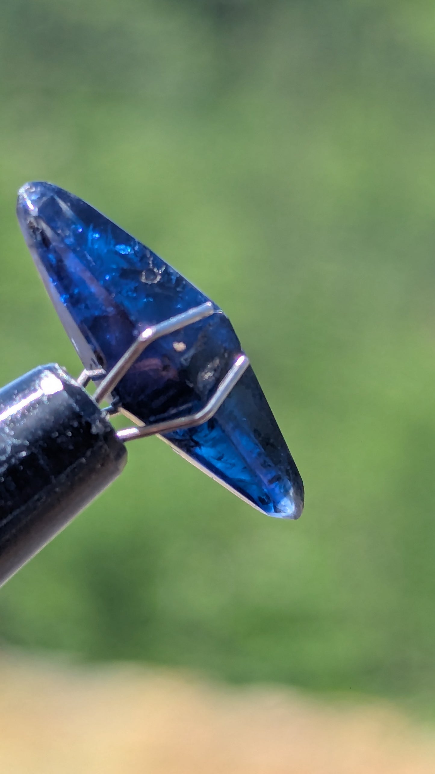 Natural Royal Blue Sapphire Crystal 5.64ct | Polished Crystal | Ratnapura, Sri Lanka