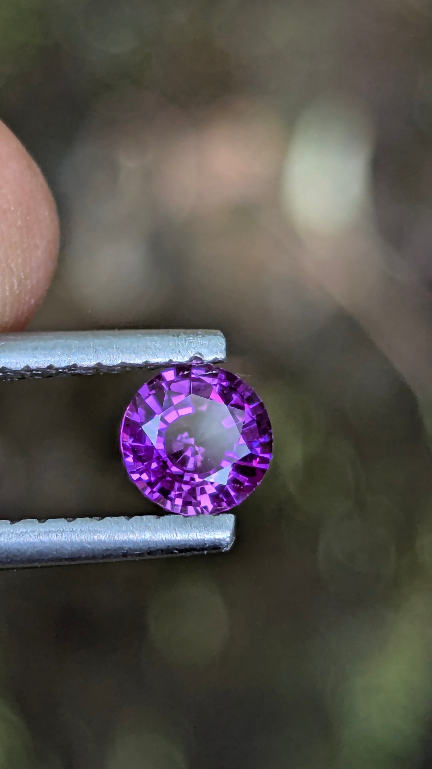 Natural Ceylon Purple Sapphire – 5mm Round | VVS Clarity | Heated | Ratnapura, Sri Lanka