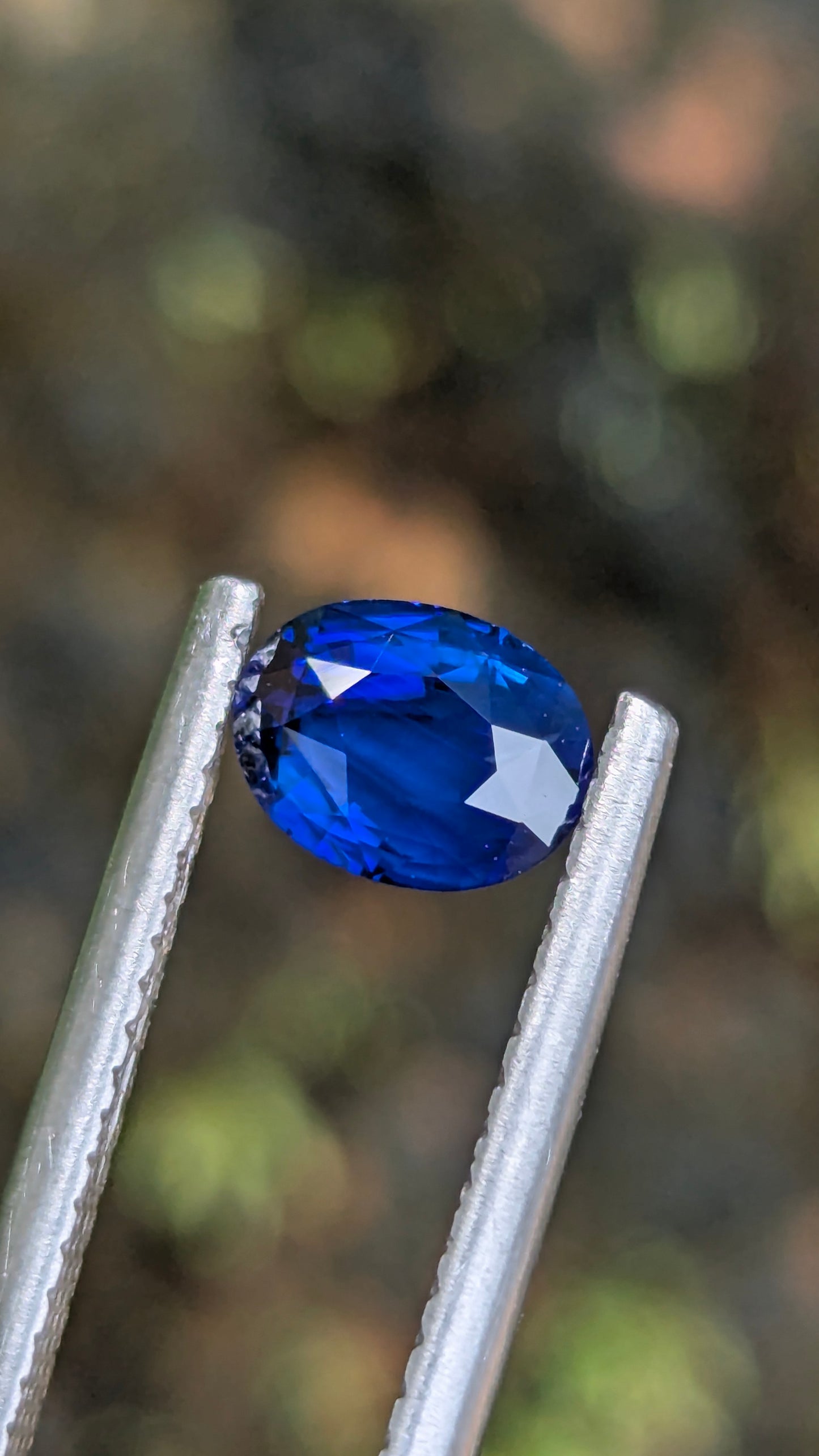 Natural Royal Blue Sapphire 0.76 Ct Oval – Heated Ceylon Sapphire | Eye Clean | 6.4 × 4.9 mm