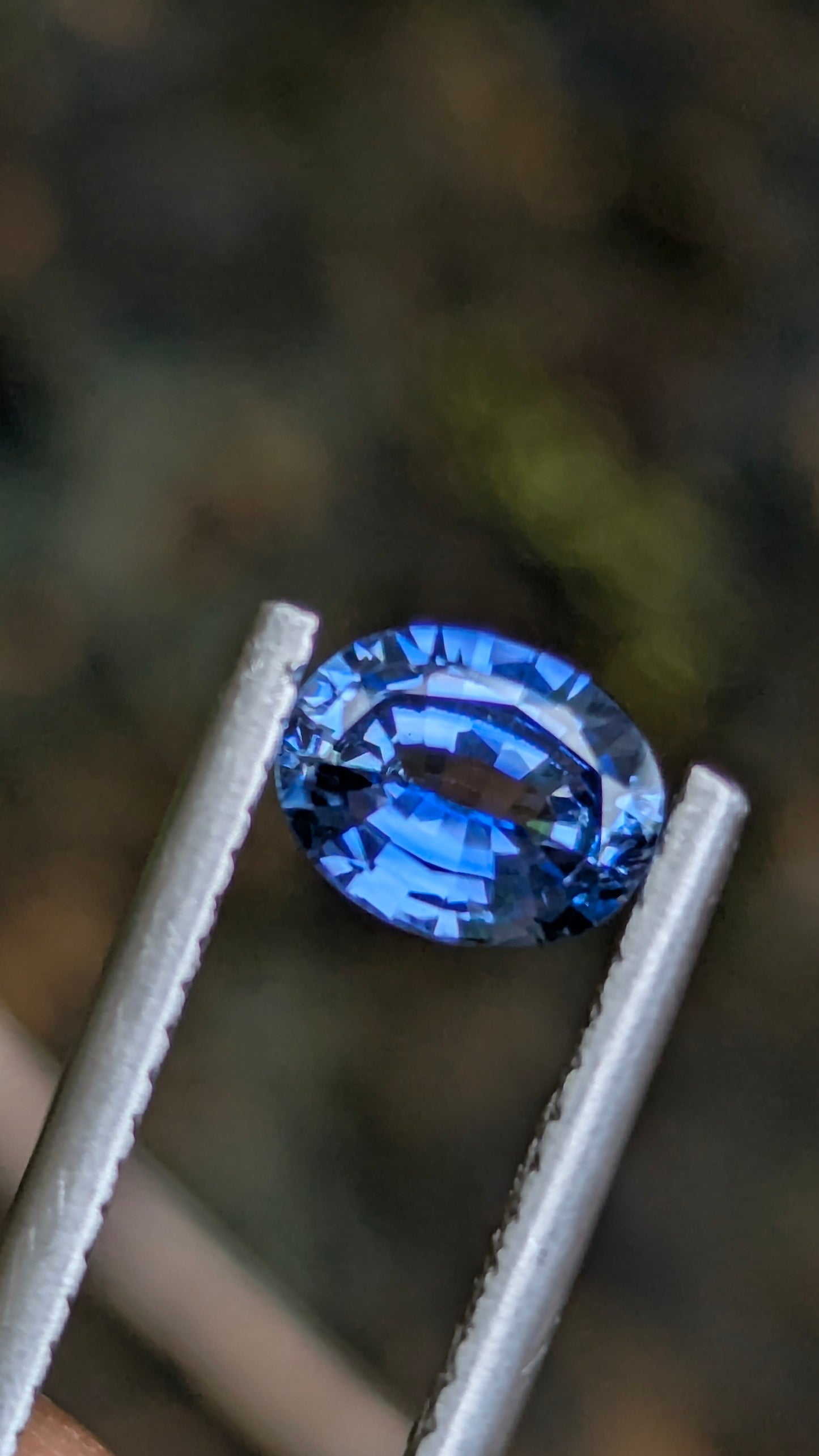 Natural Cornflower Blue Sapphire – 0.77 Ct